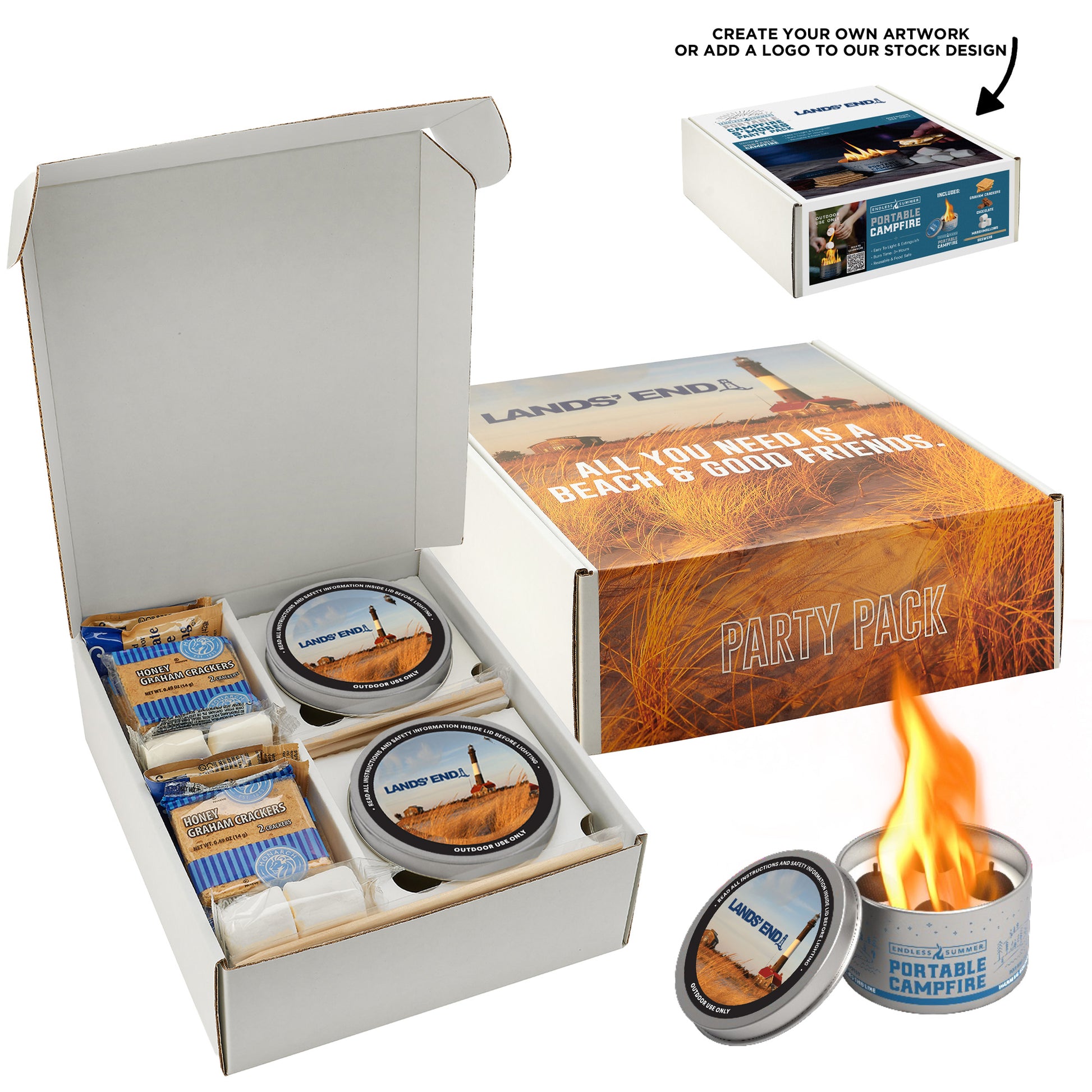 S'mores Party Pack with Endless Summer® Portable Campfire