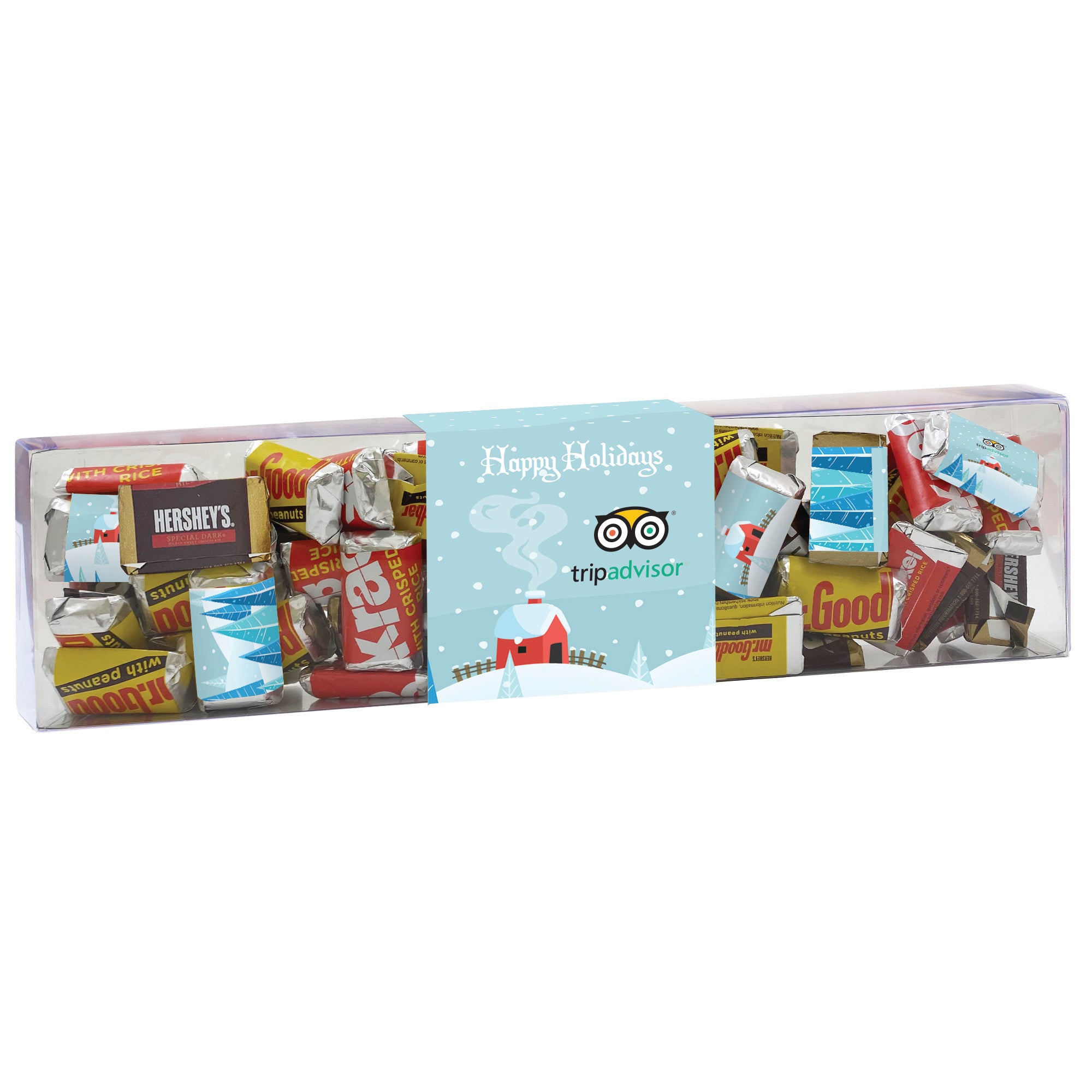 Gift Box with Holiday Custom HERSHEY'S® Everyday Mix