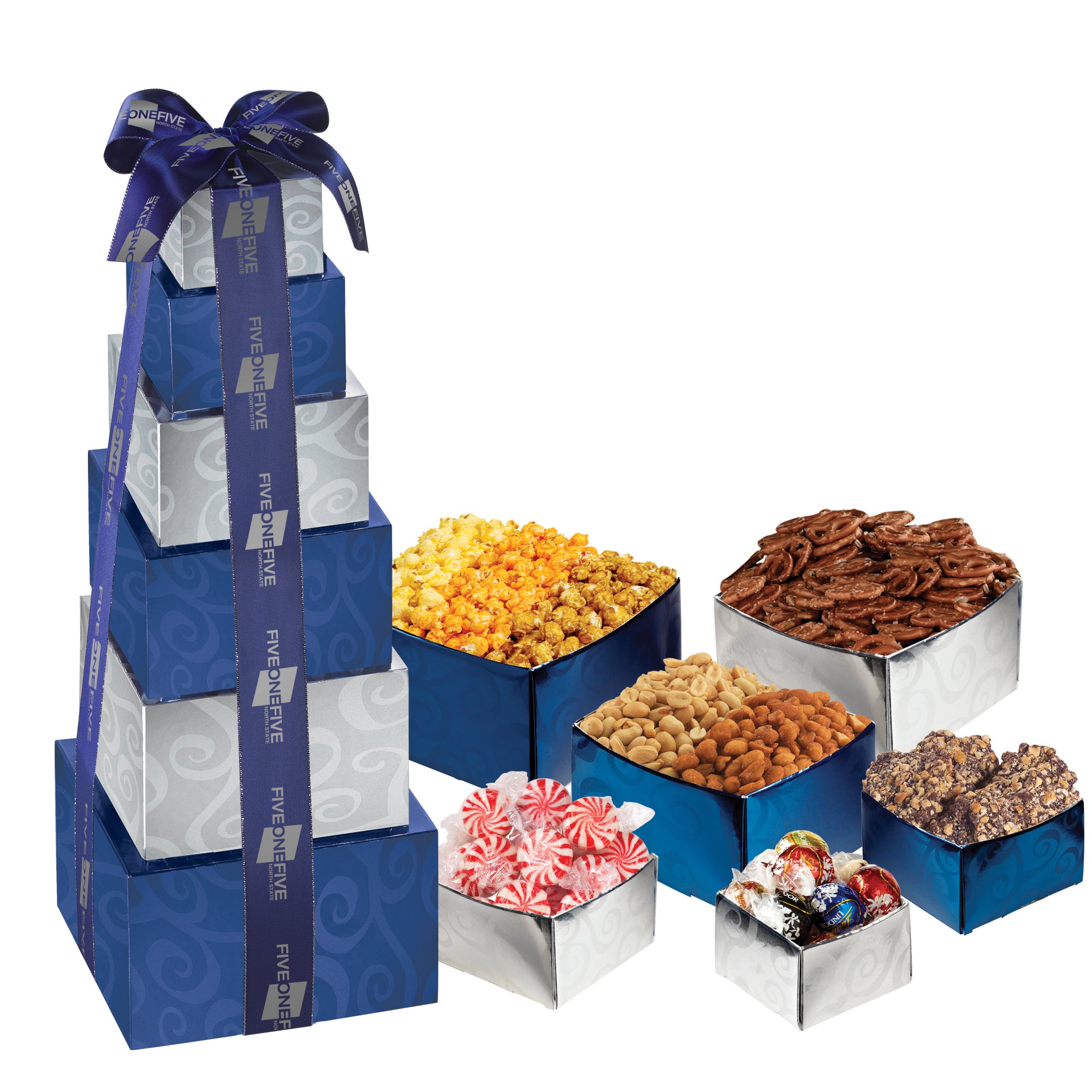 Contemporary Celebration Snack Tower