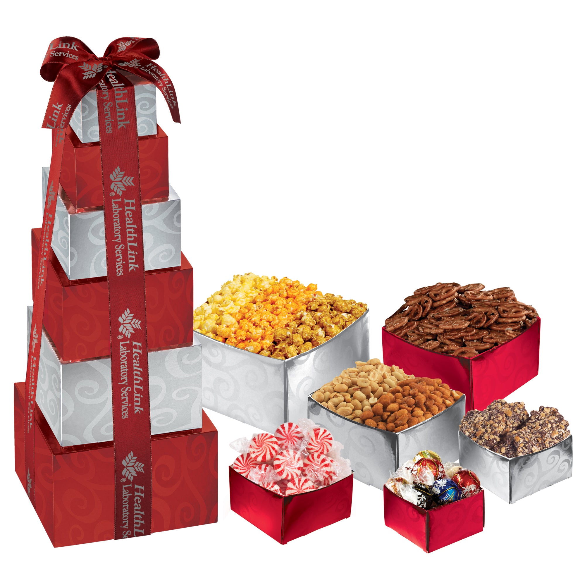 Contemporary Celebration Snack Tower