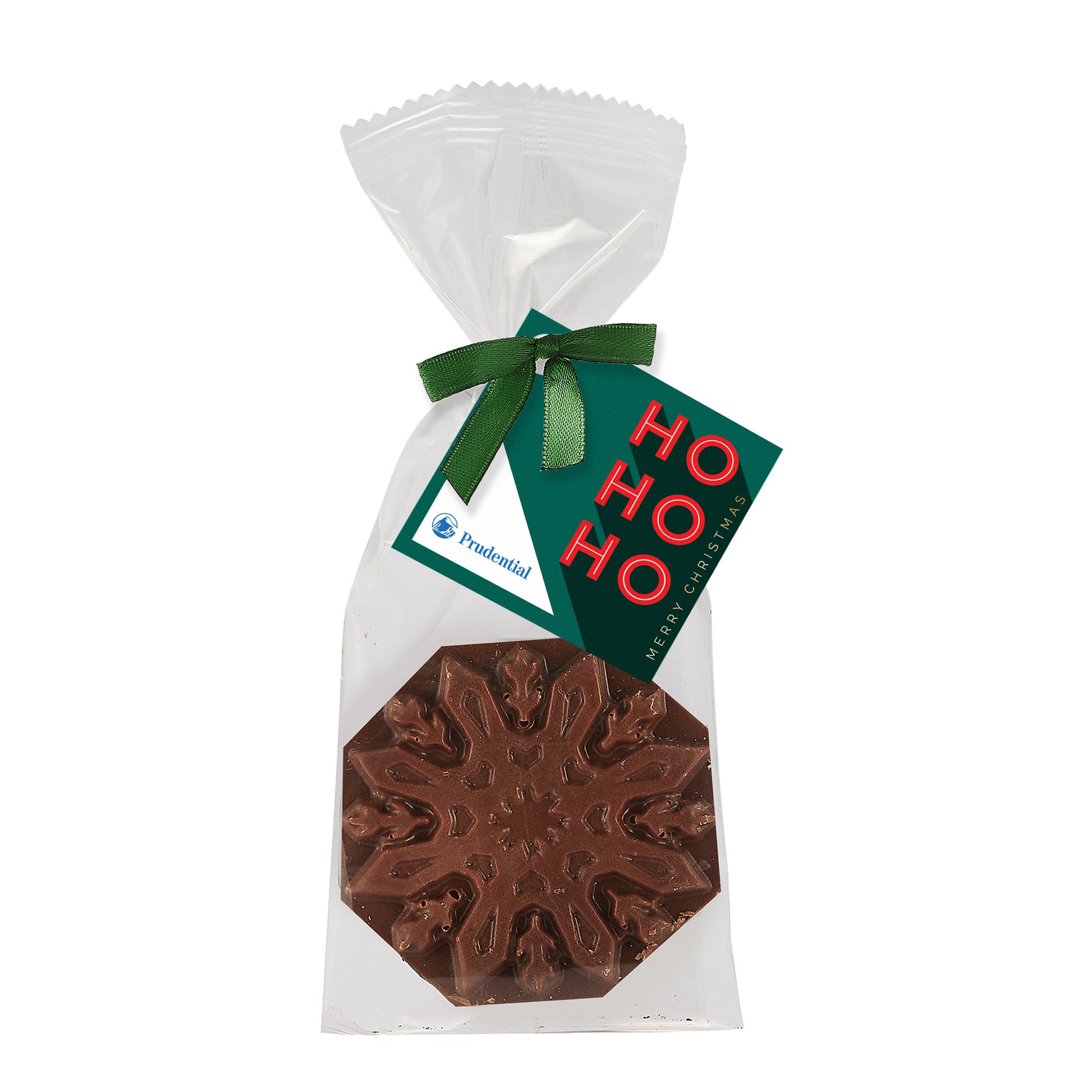 Belgian Chocolate Holiday Icons Favor Bag