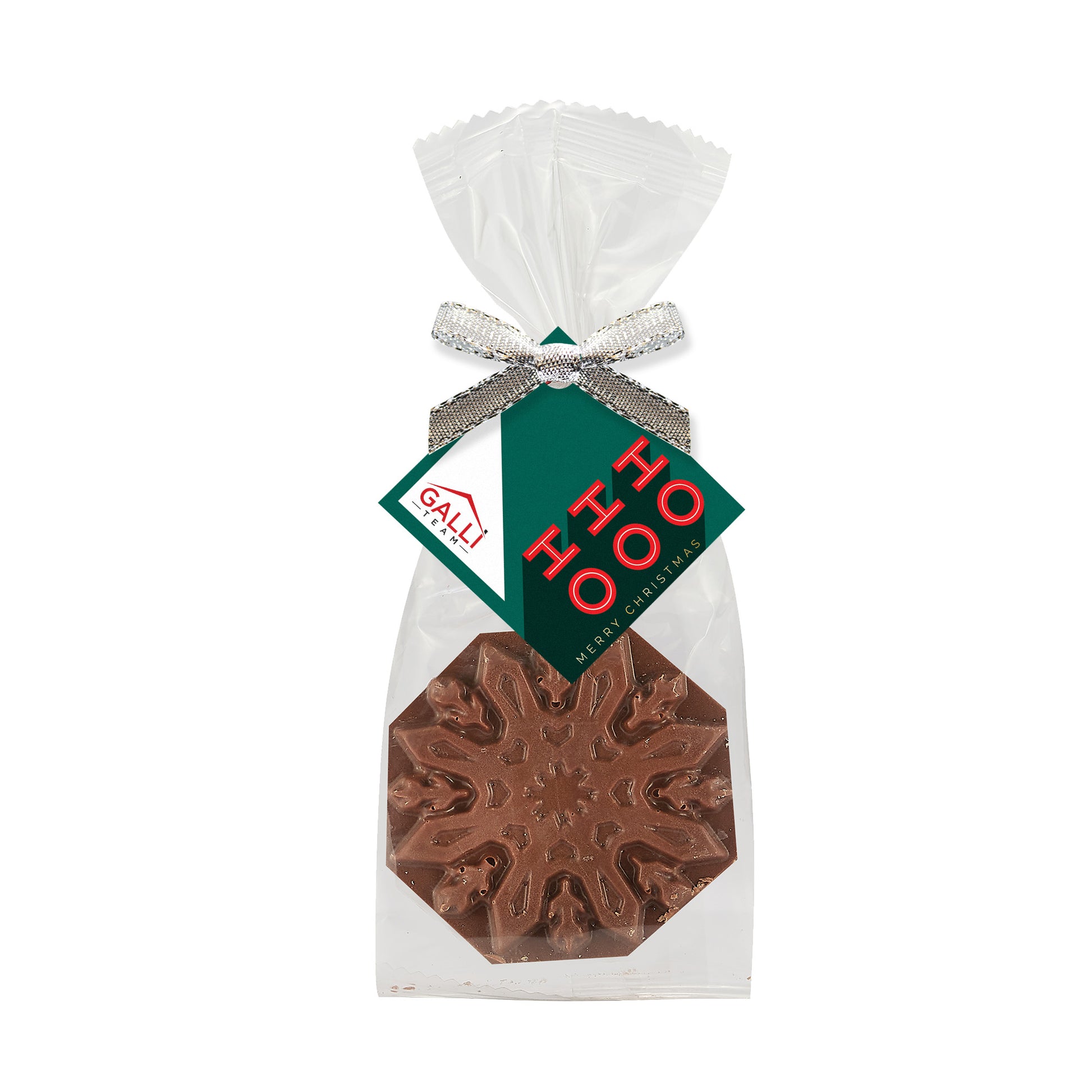 Belgian Chocolate Holiday Icons Favor Bag
