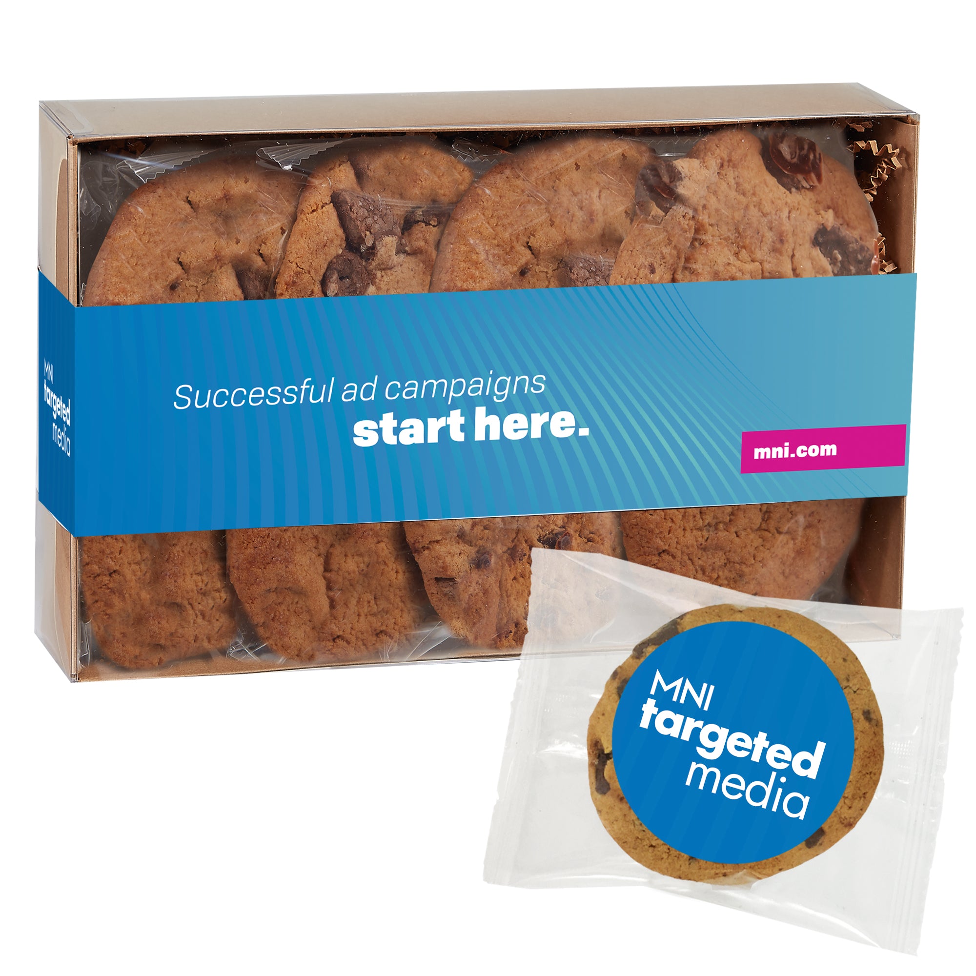 Contemporary Gourmet Cookie Gift Box