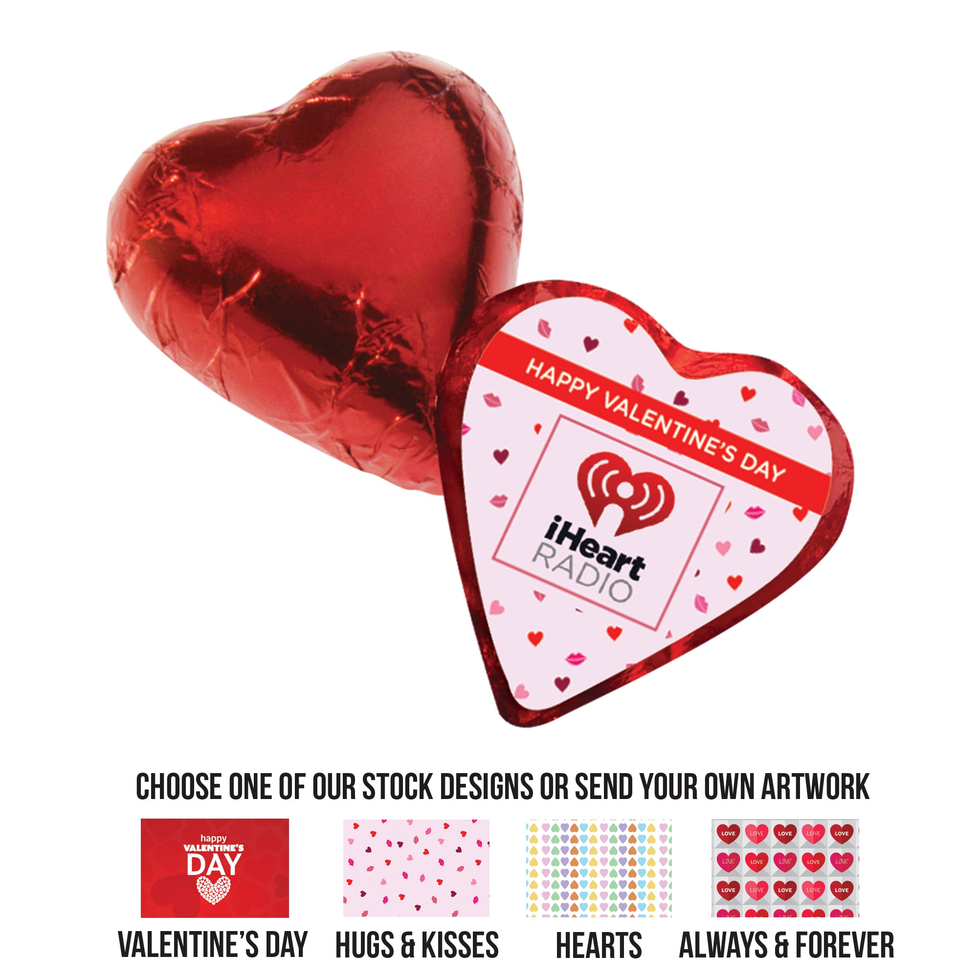 Romantic Chocolate Hearts