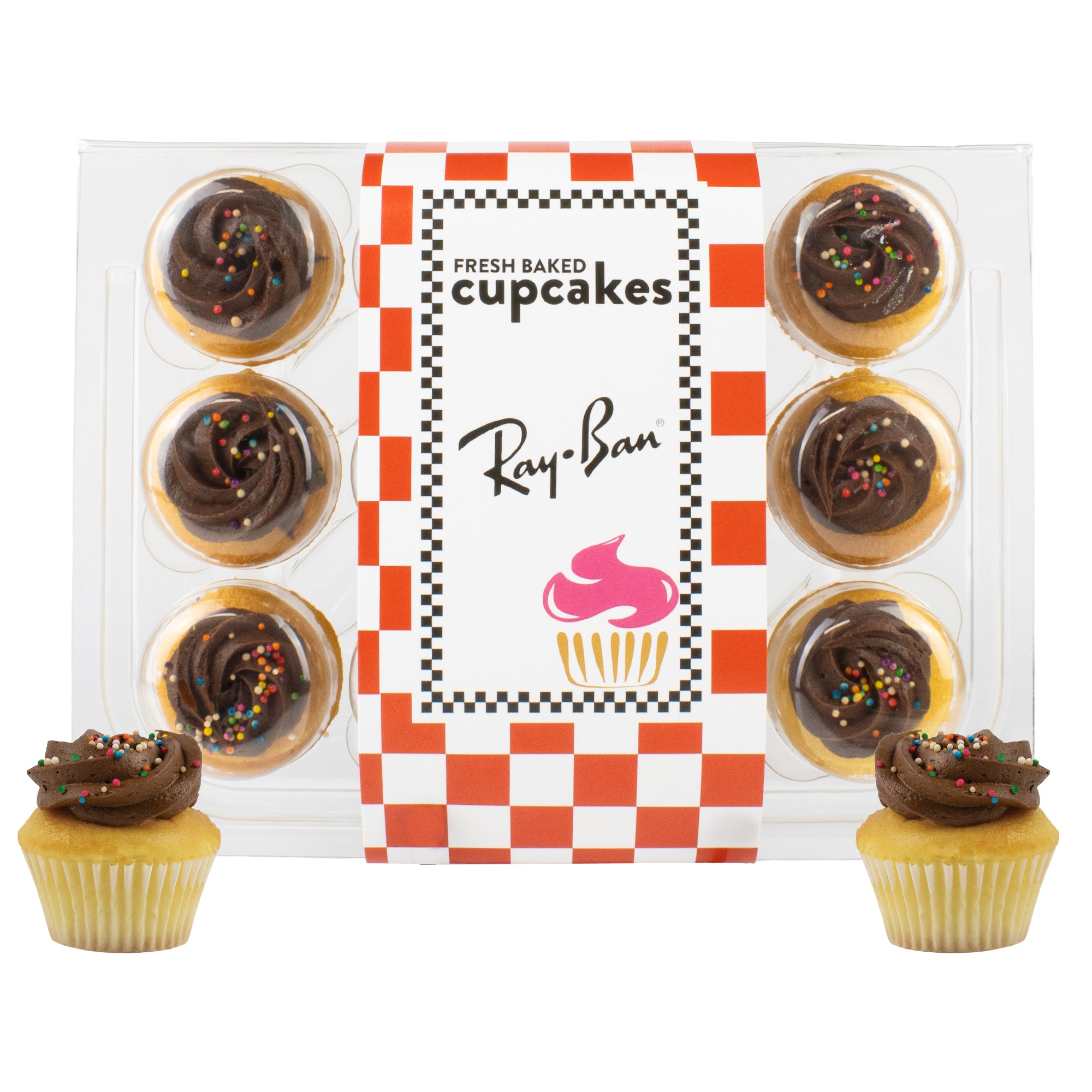 Signature Bite-Size Cupcakes with Sleeve