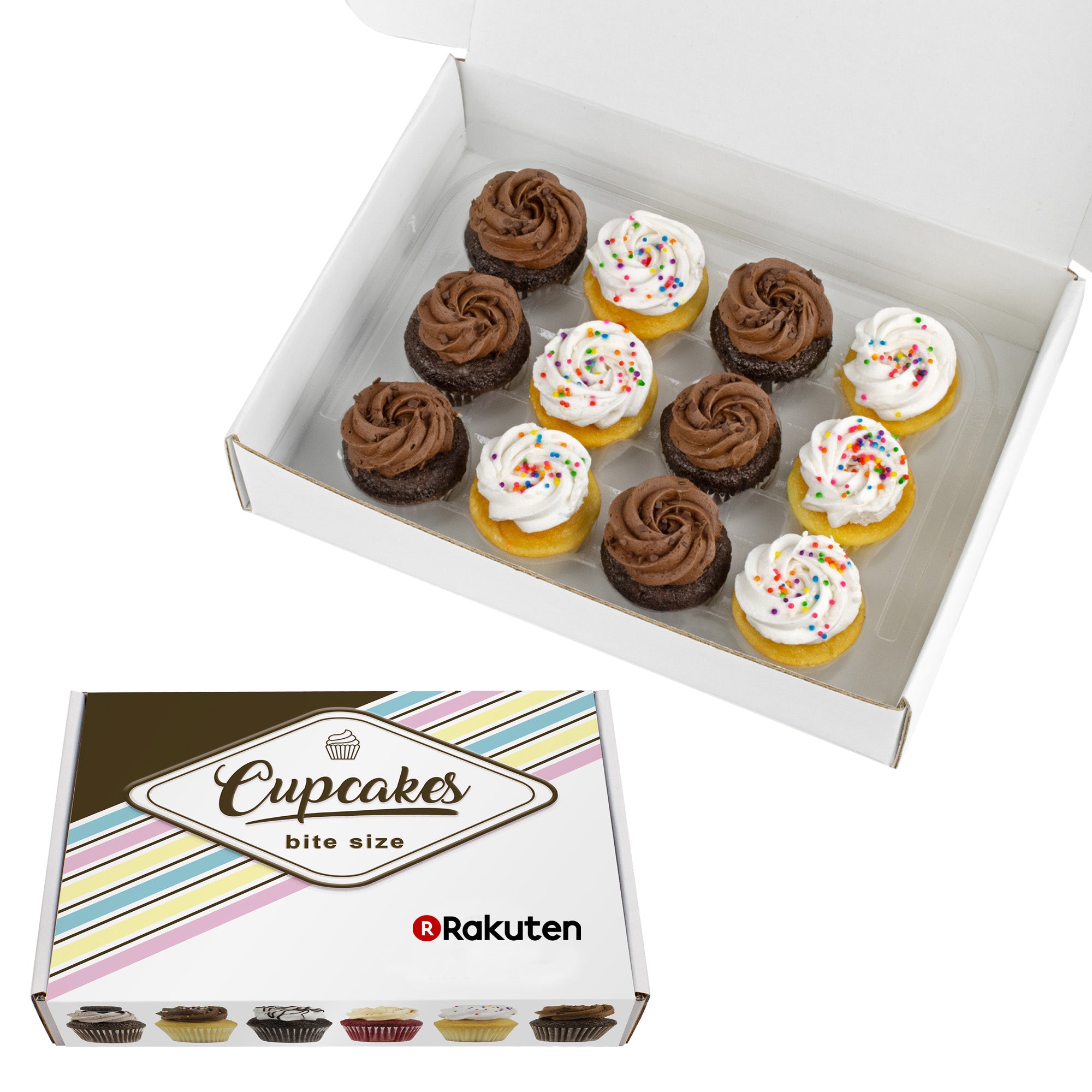 Signature Bite-Size Cupcakes