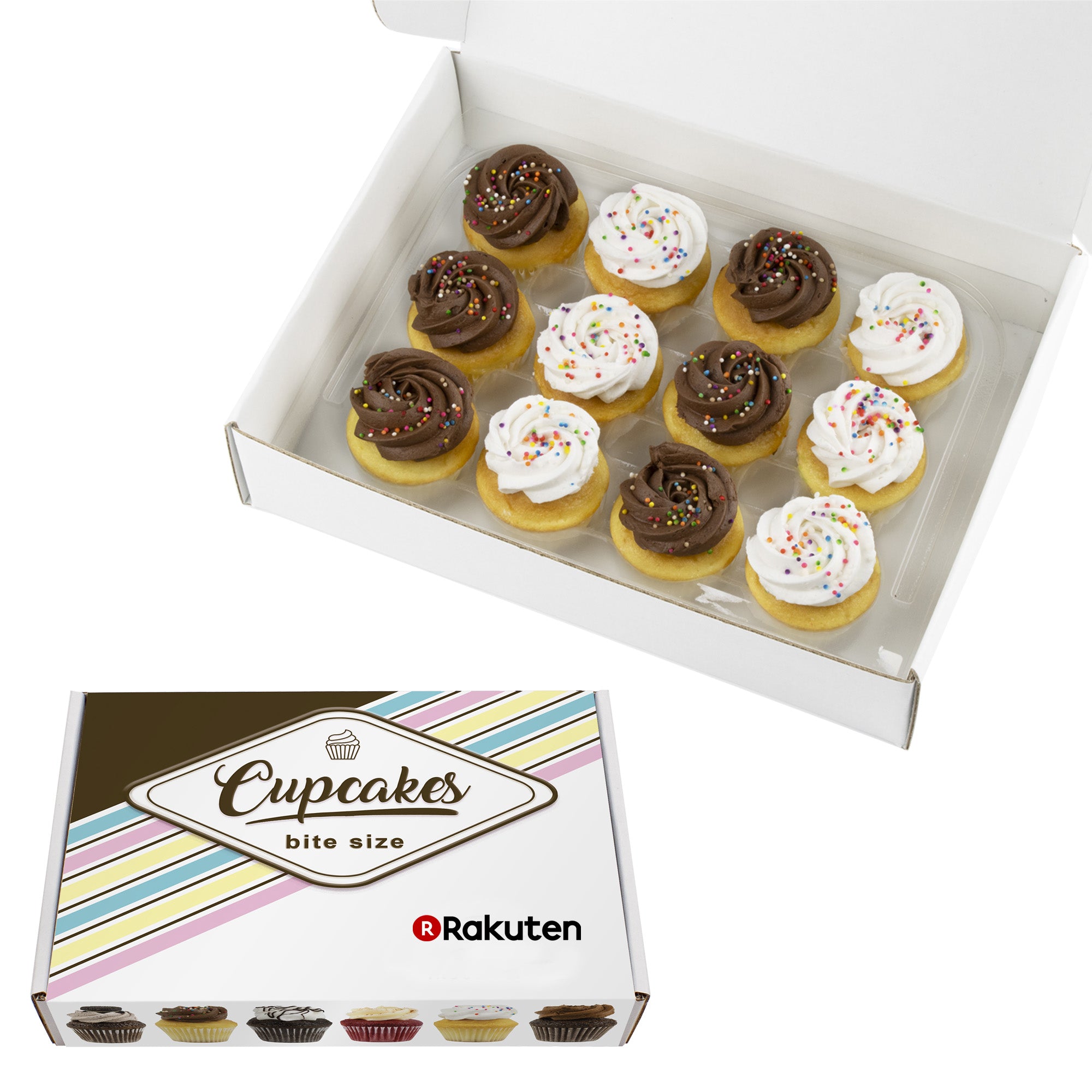 Signature Bite-Size Cupcakes