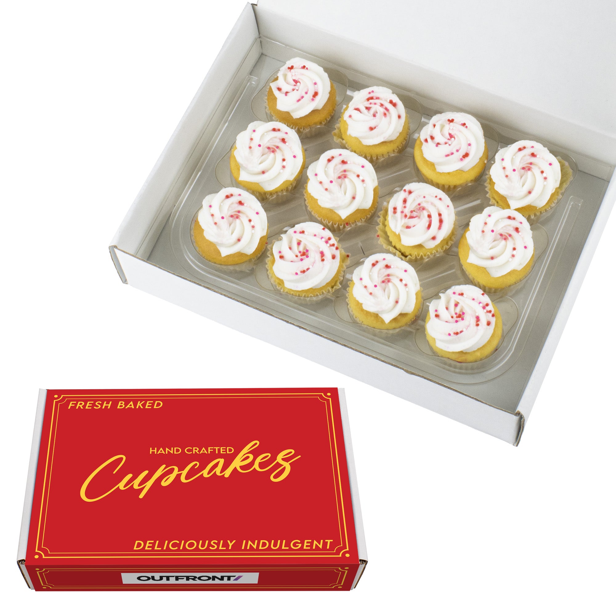 Valentine's Day Signature Bite-Size Cupcakes by Dana's Bakery