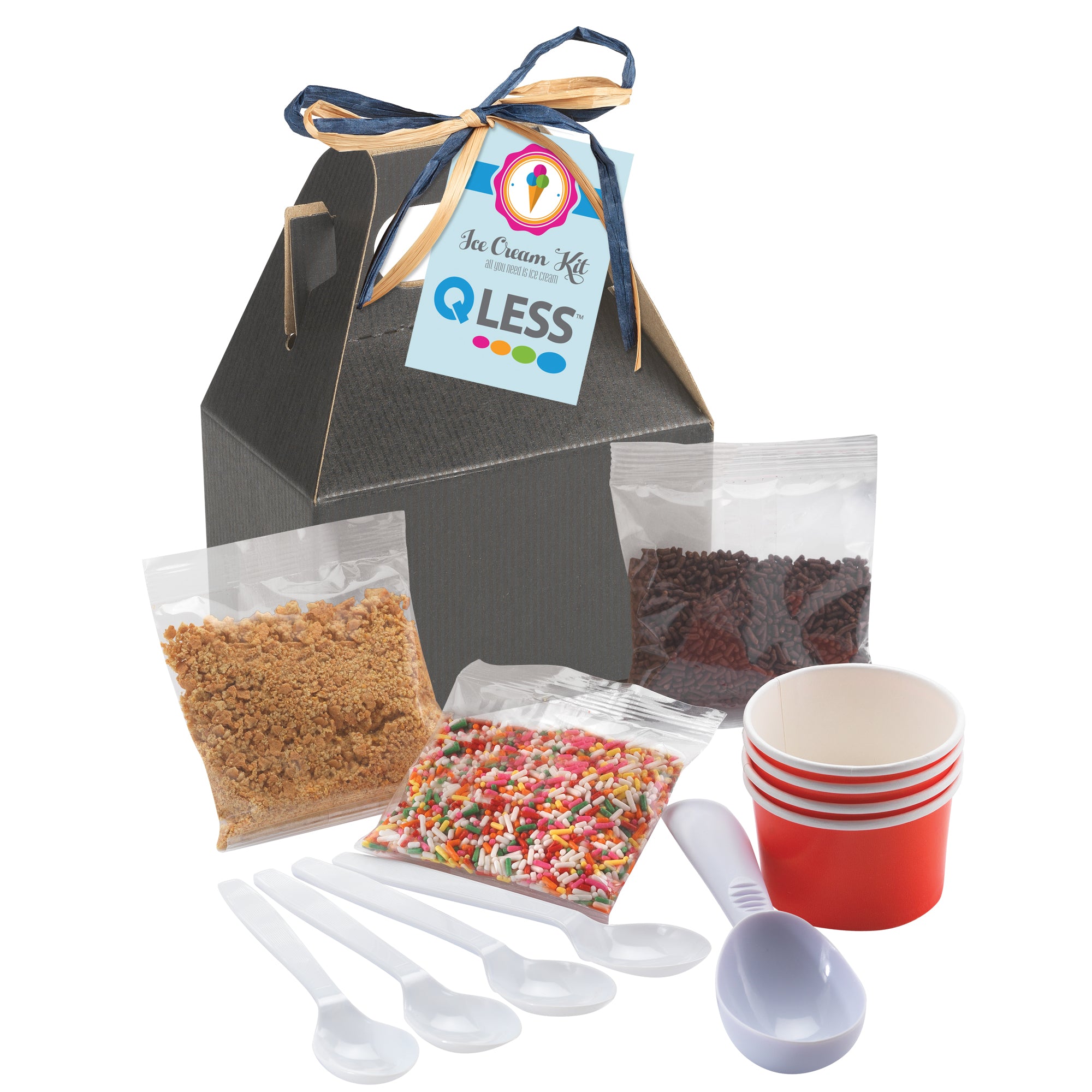 Do-It-Yourself Ice Cream Kit in Gable Box