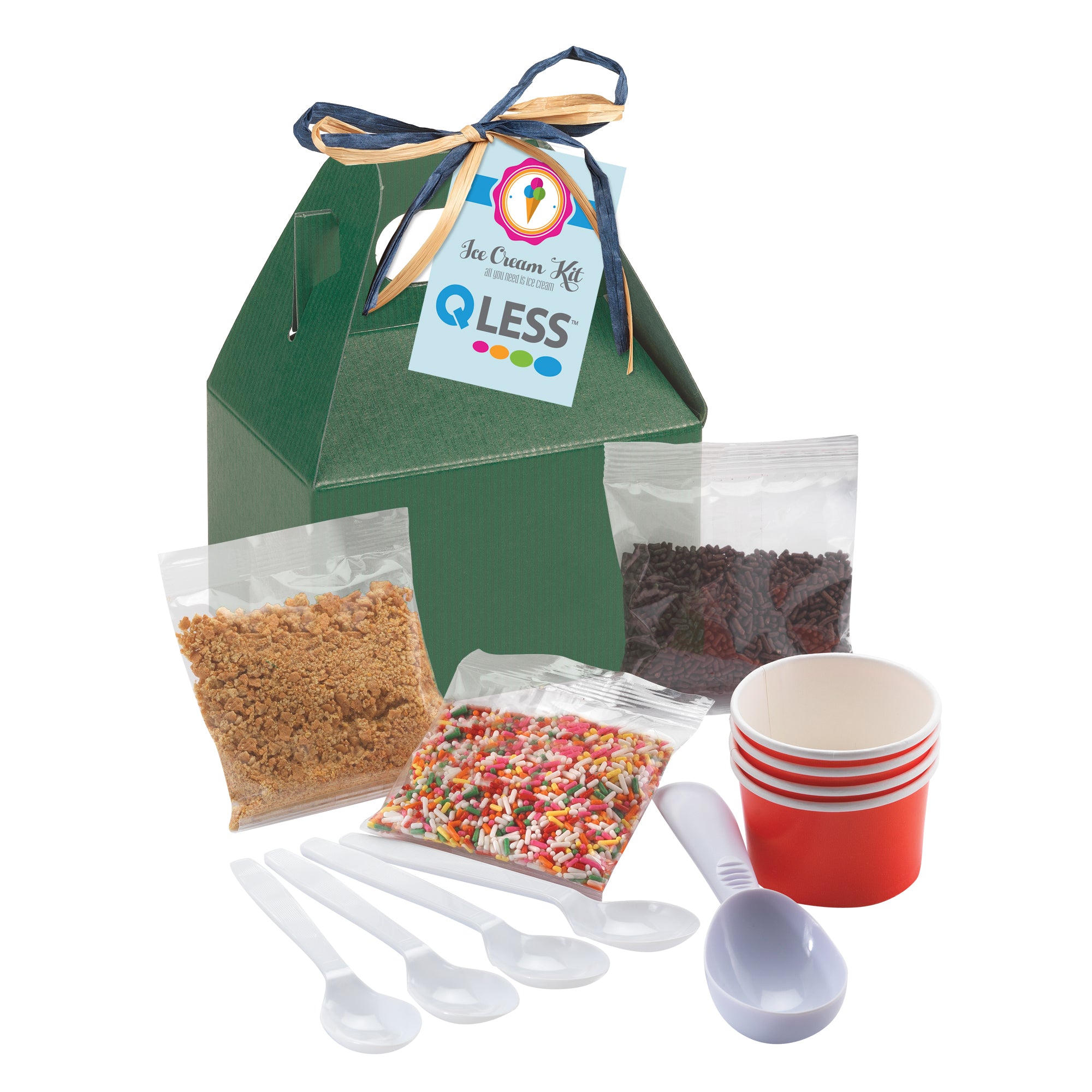 Do-It-Yourself Ice Cream Kit in Gable Box