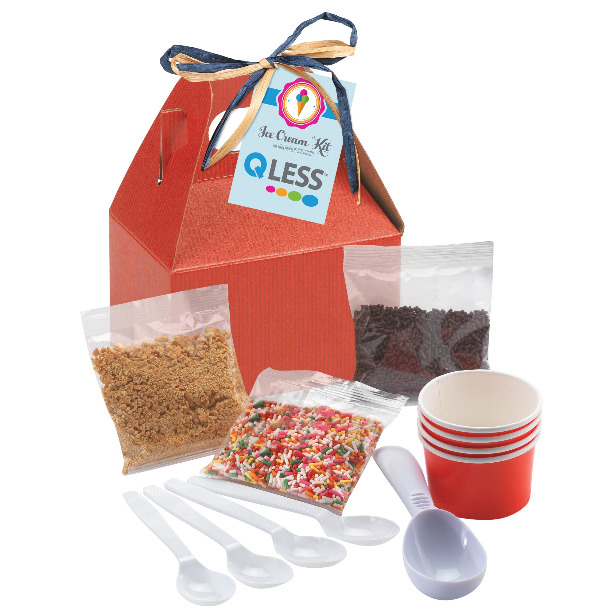 Do-It-Yourself Ice Cream Kit in Gable Box