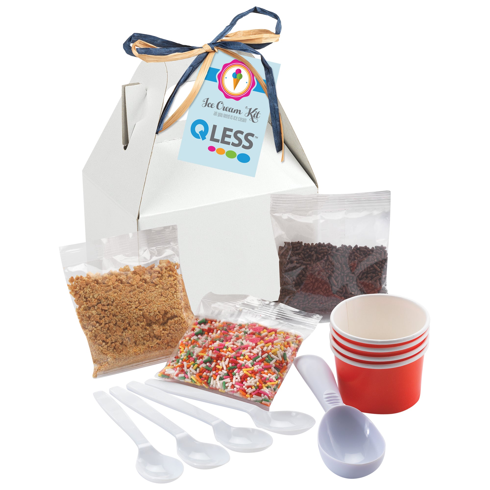 Do-It-Yourself Ice Cream Kit in Gable Box