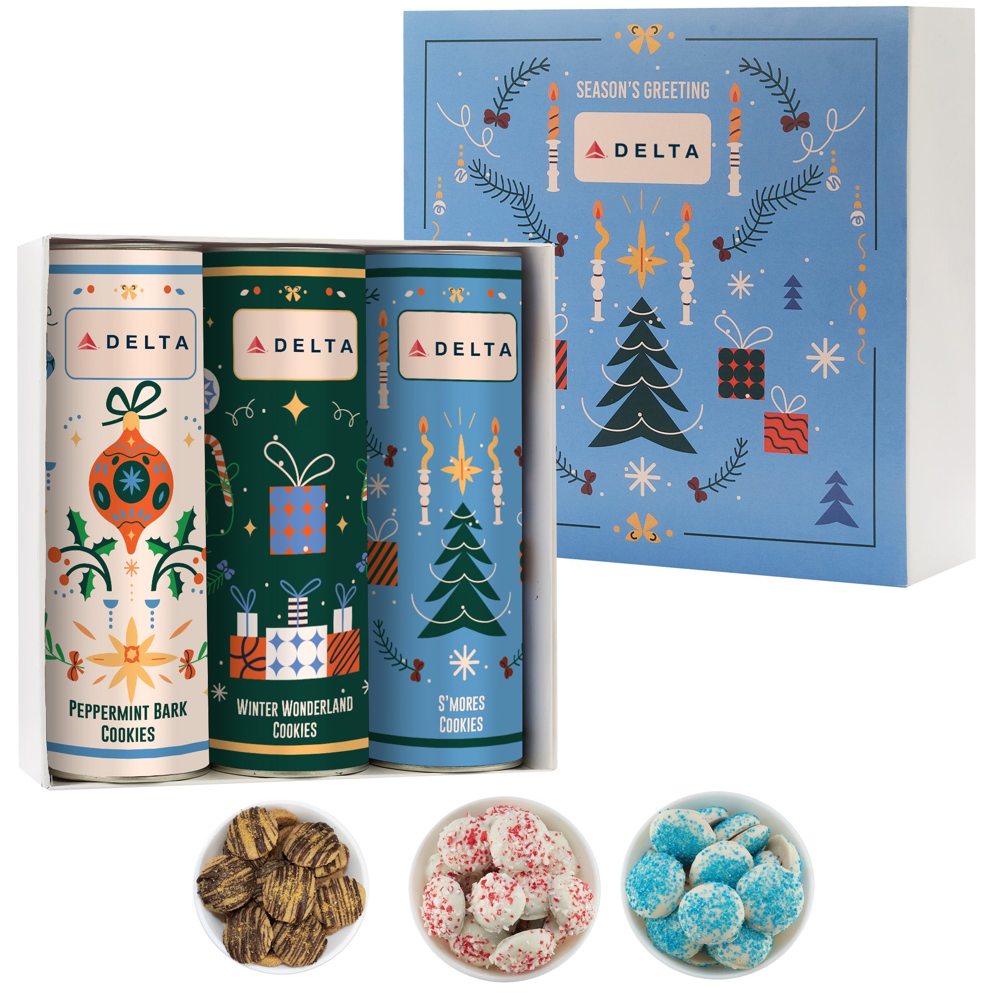 3 Way Crave Cookie Collection - 8 inch Tube