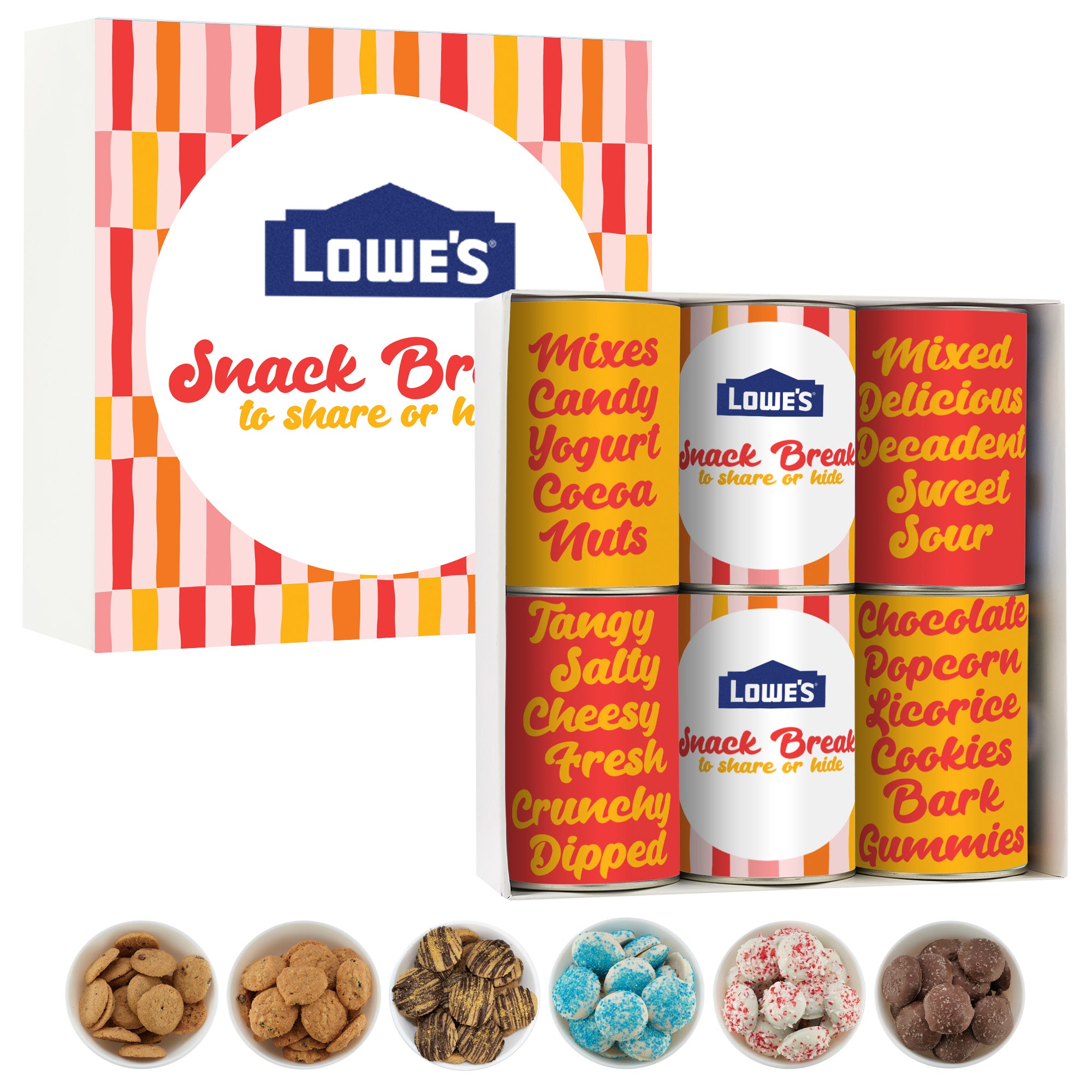 6 Way Crave Cookie Collection - 4 inch tube