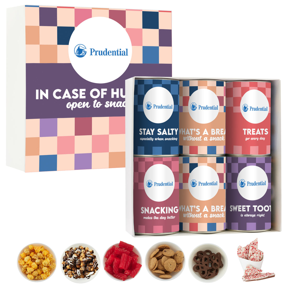 6 Way Crave Snacks Collection - 4 inch Tube