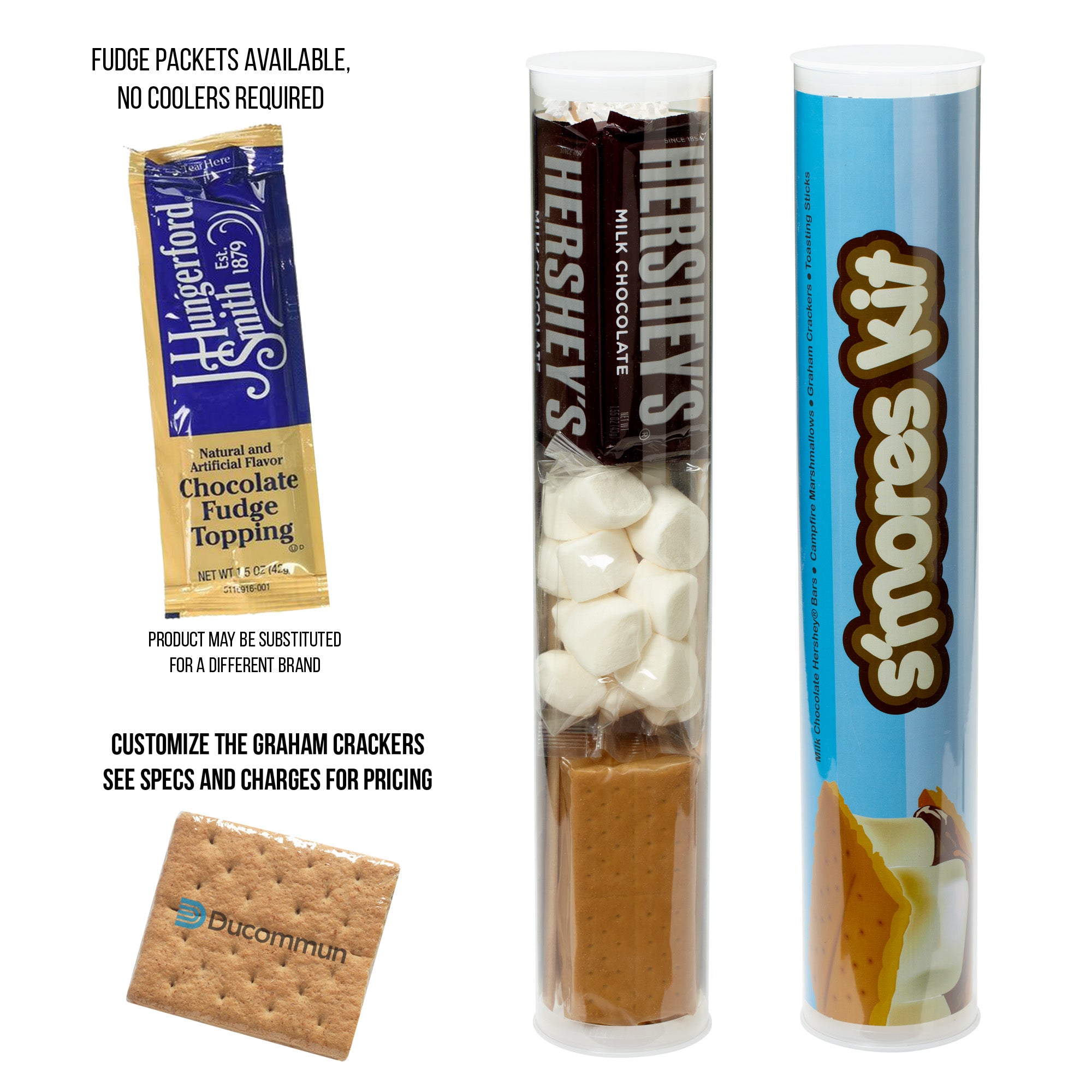 Campfire S'mores Kit Tubes