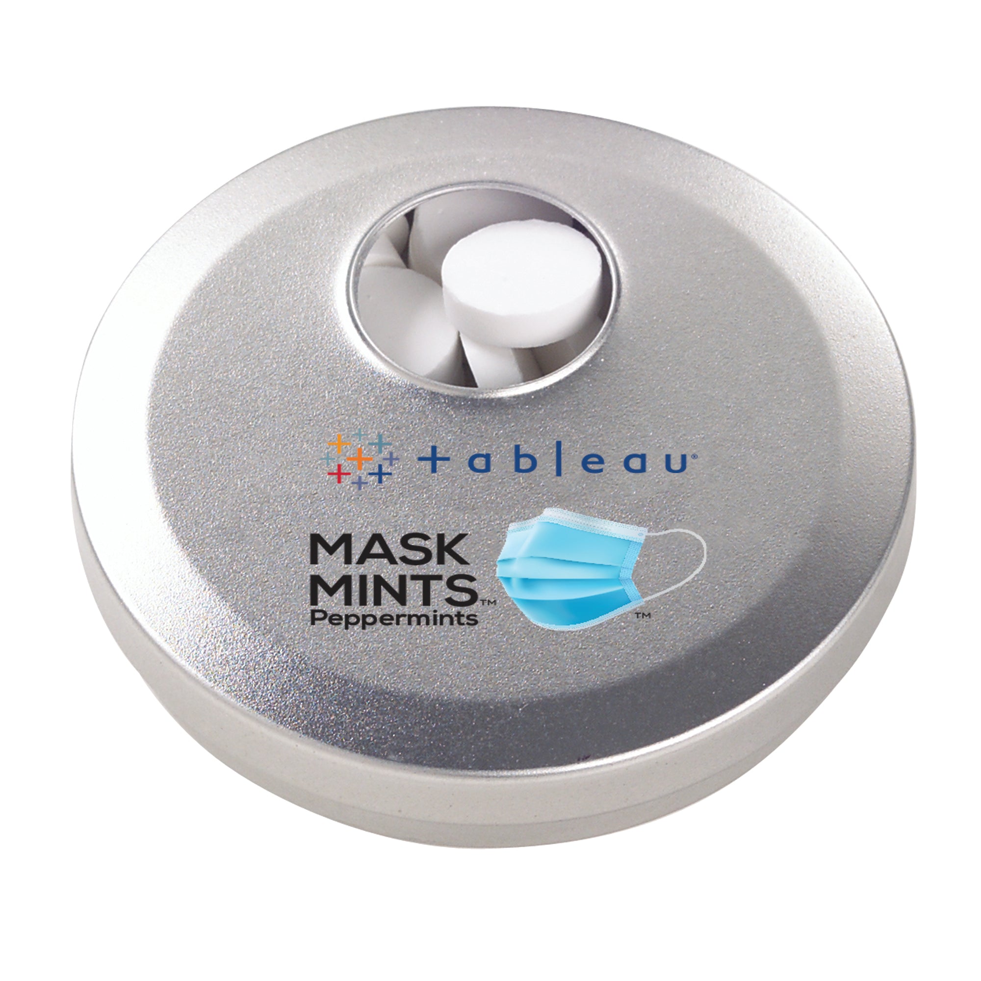 Mask Mints™ in Spin Tin