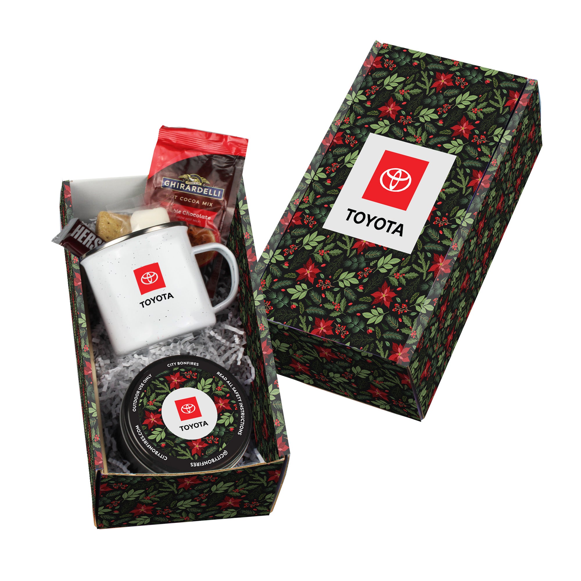 Gimme S'more Cocoa Speckled Camping Mug Gift Set