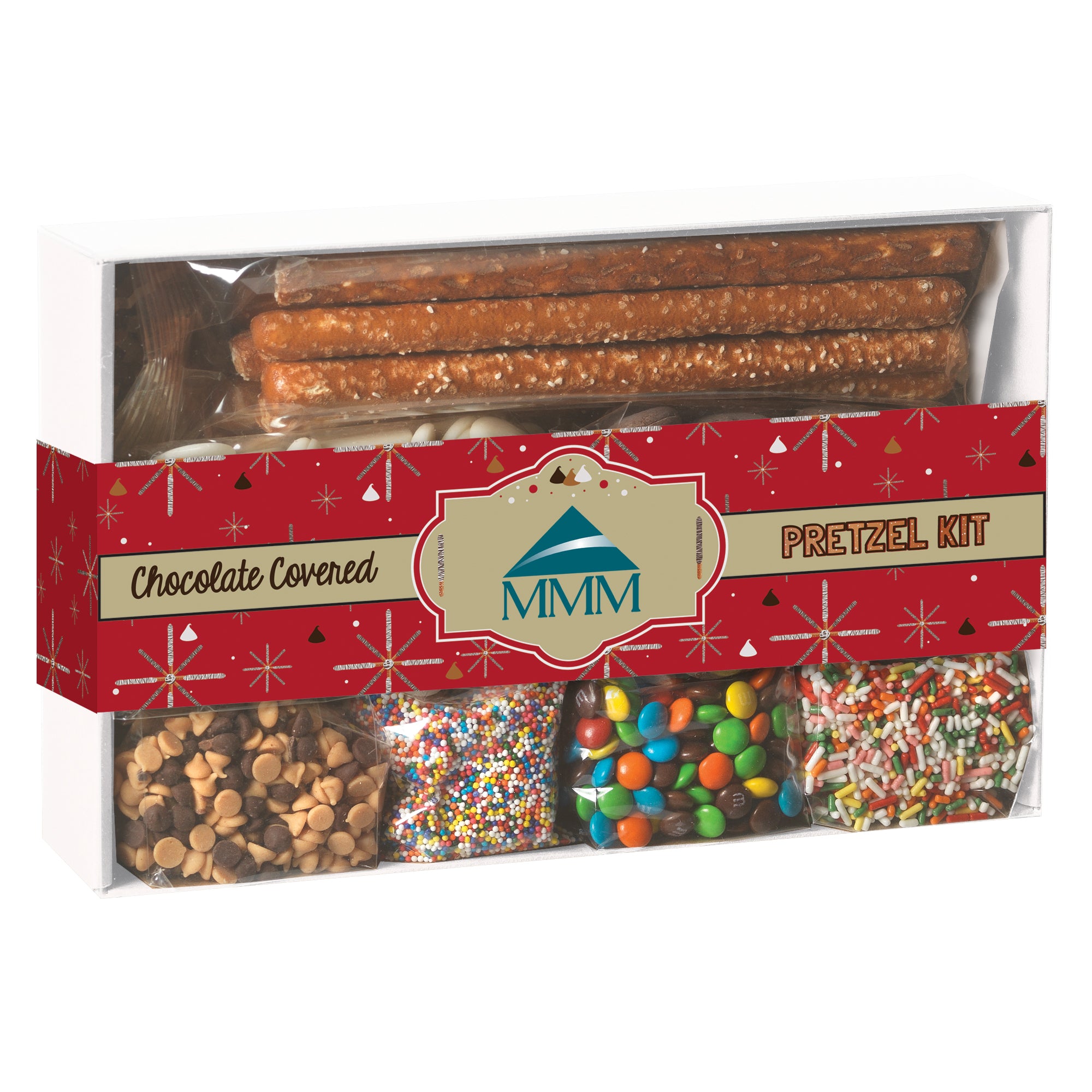 Chocolate Covered Pretzel Kit in Gift Box