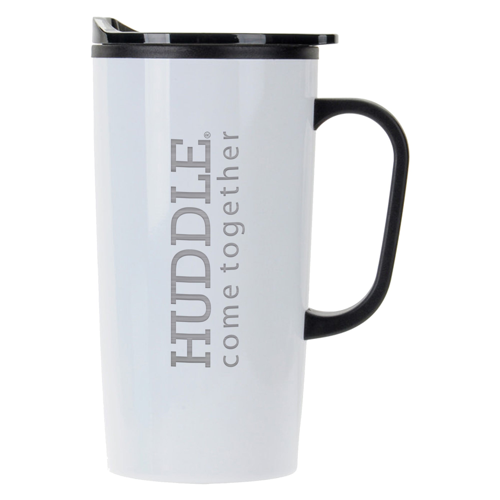 Straight Tumbler w/ Plastic Liner & Plastic Handle - 20 oz.