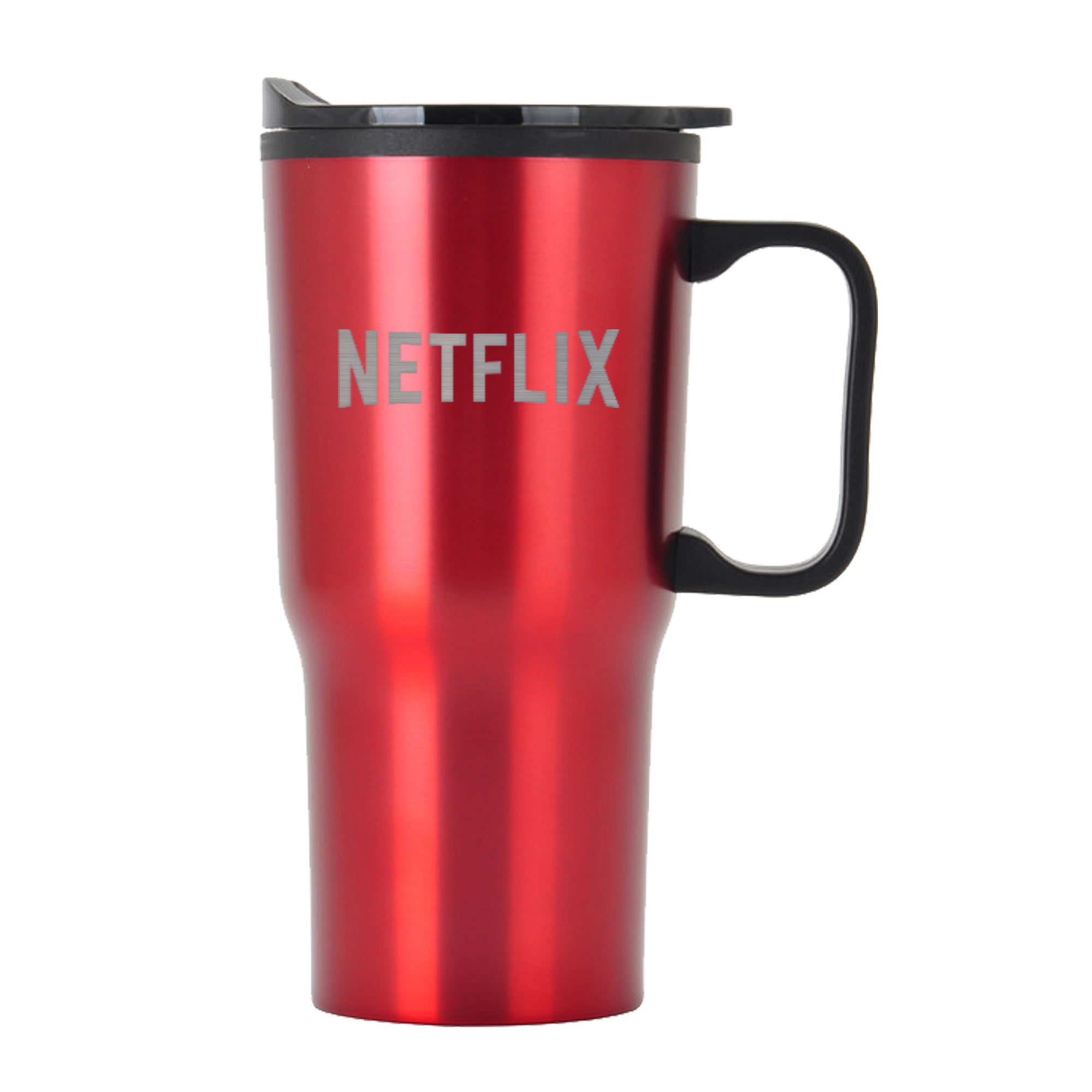 Tapered Tumbler w/ Plastic Liner & Plastic Handle - 20 oz.