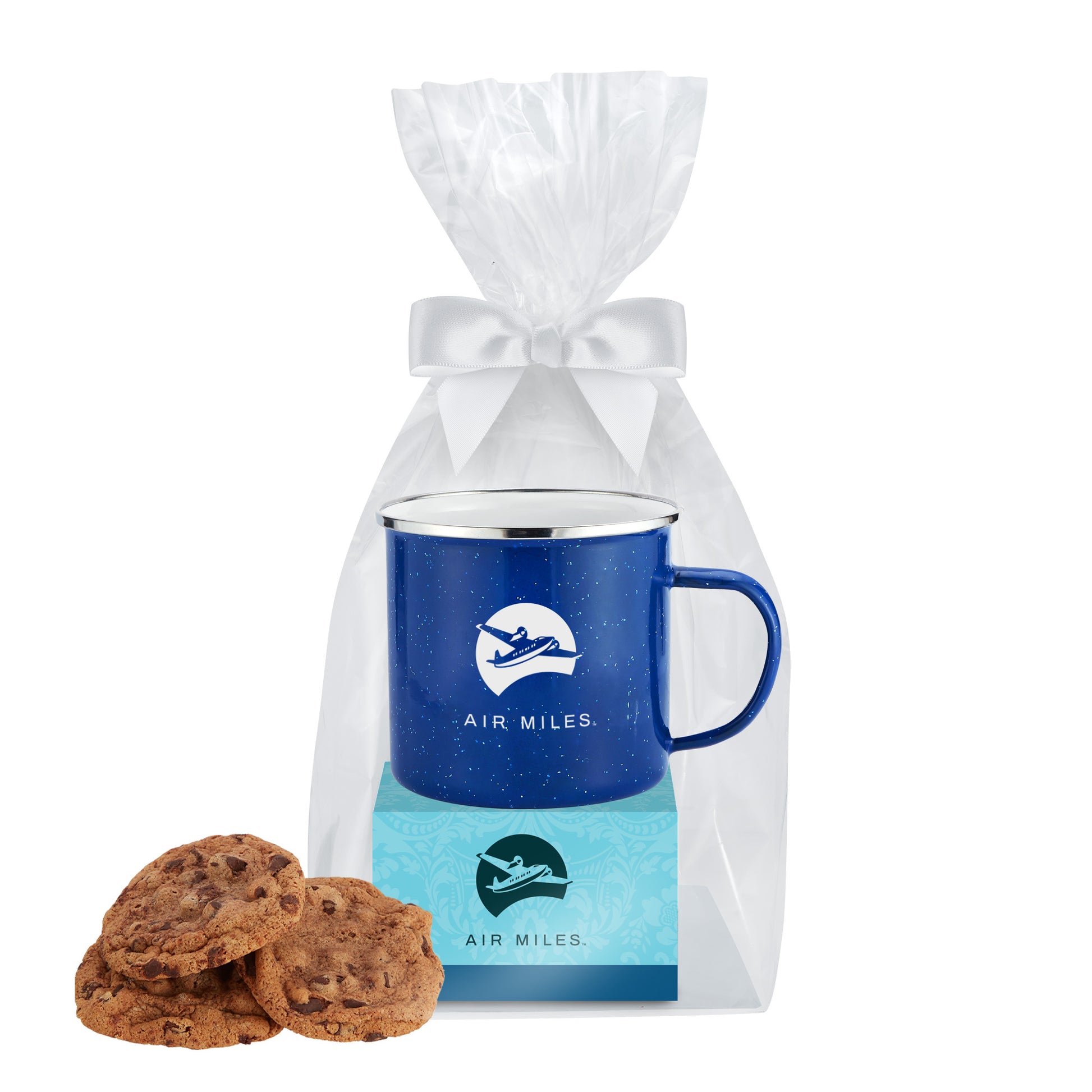 16 oz Speckled Camping Mug & Cookie Gift Set