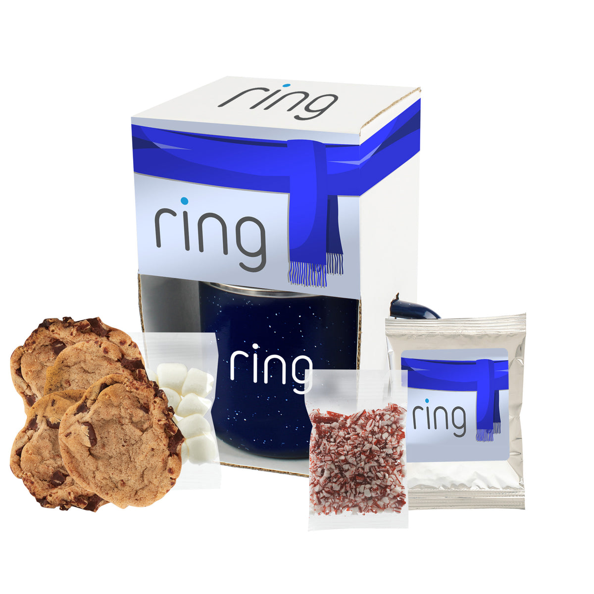 16 oz Speckled Camping Mug Gift Set
