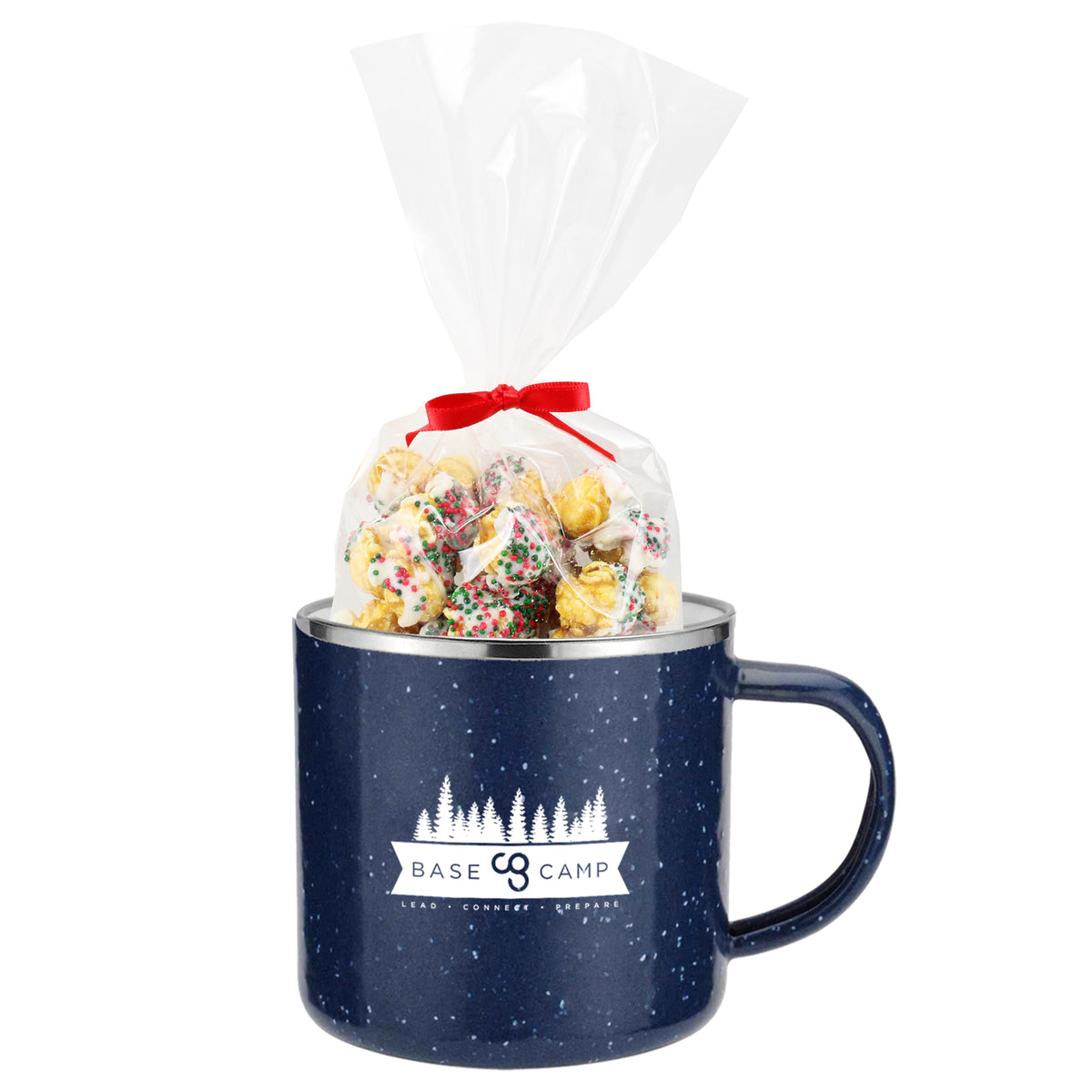 16 oz Speckled Camping Mug with Mug Stuffer