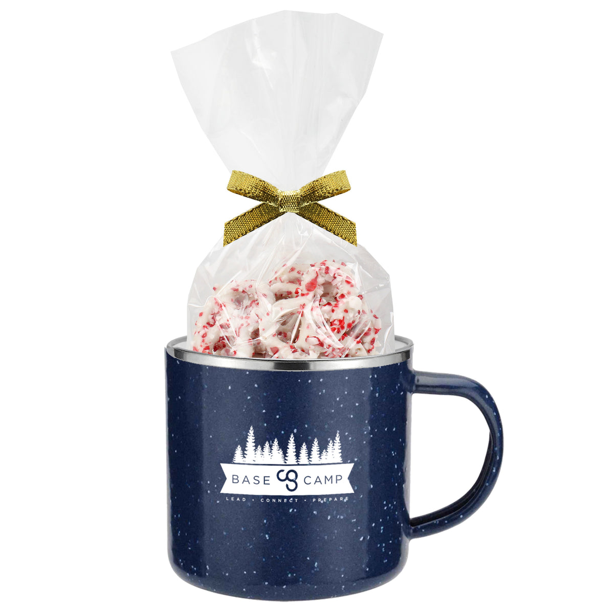 16 oz Speckled Camping Mug with Mug Stuffer
