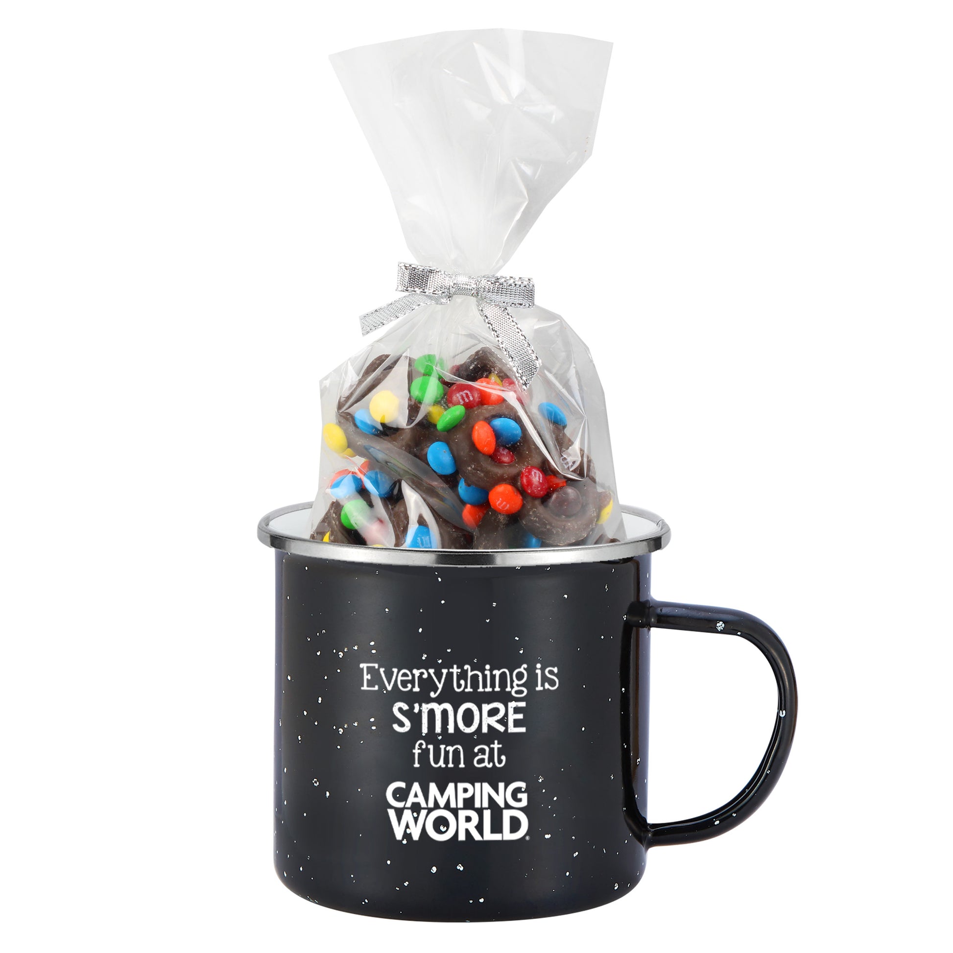 16 oz Speckled Camping Mug with Mug Stuffer