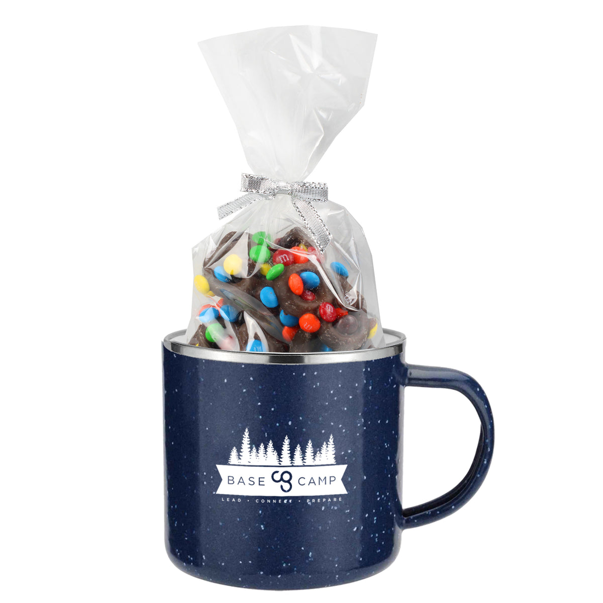 16 oz Speckled Camping Mug with Mug Stuffer