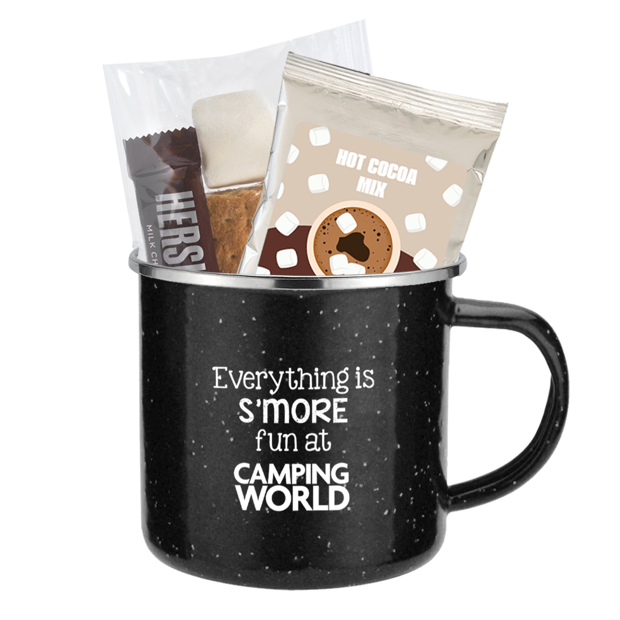 16 oz Speckled Camping Mug Classic Gift Set