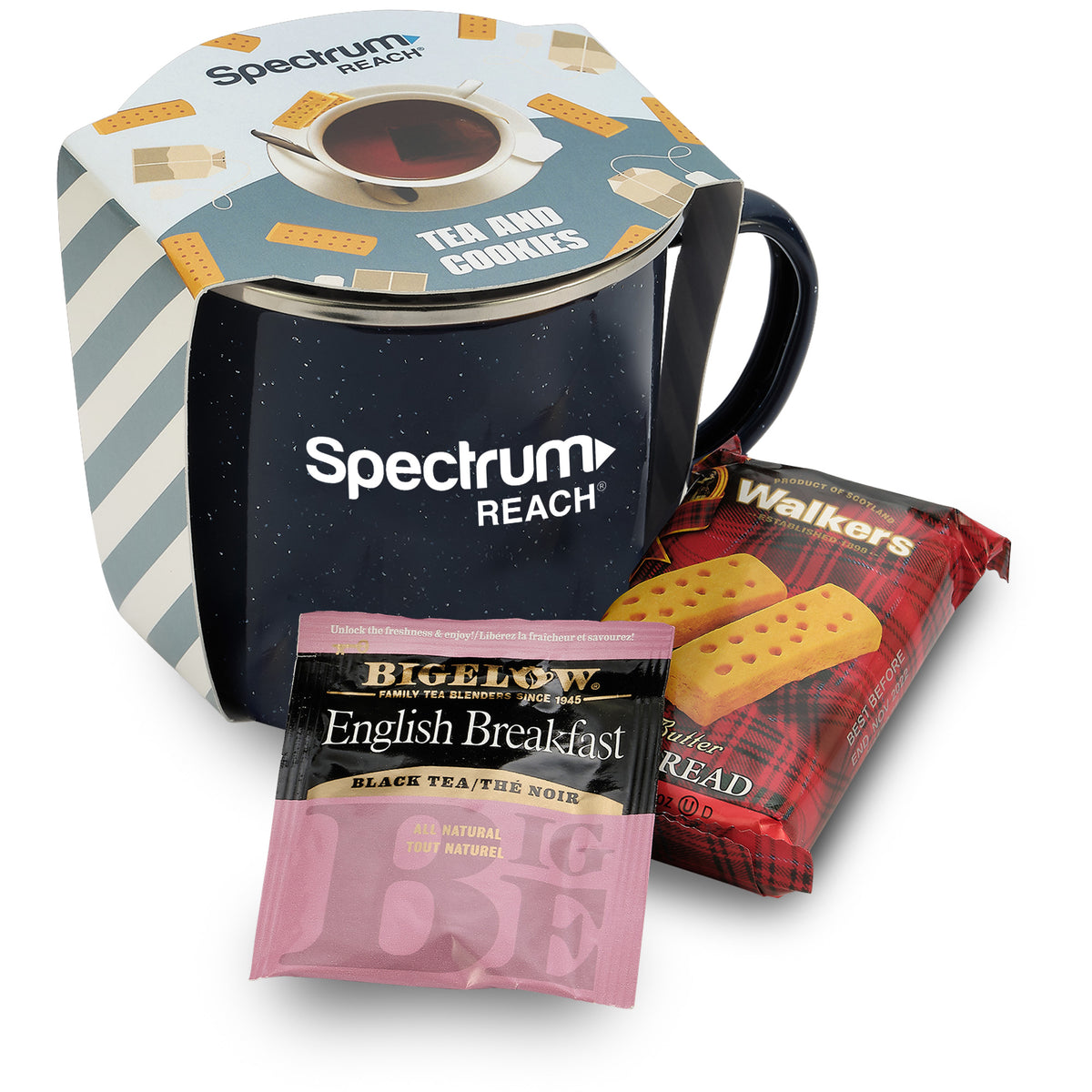 16 oz Speckled Camping Mug Gift Sets w/ Sleeve