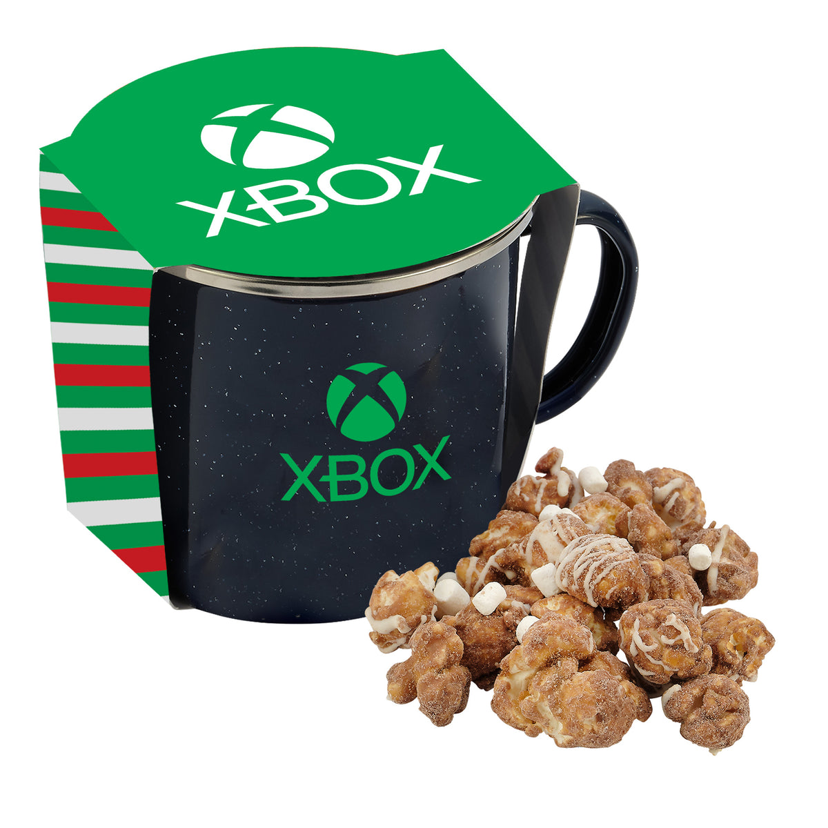 16 oz Speckled Camping Mug Gift Sets w/ Sleeve