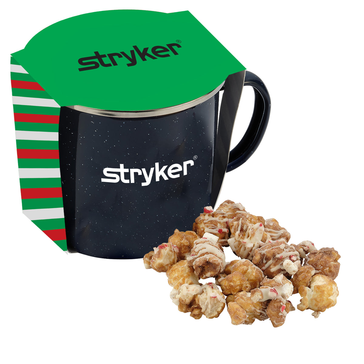 16 oz Speckled Camping Mug Gift Sets w/ Sleeve