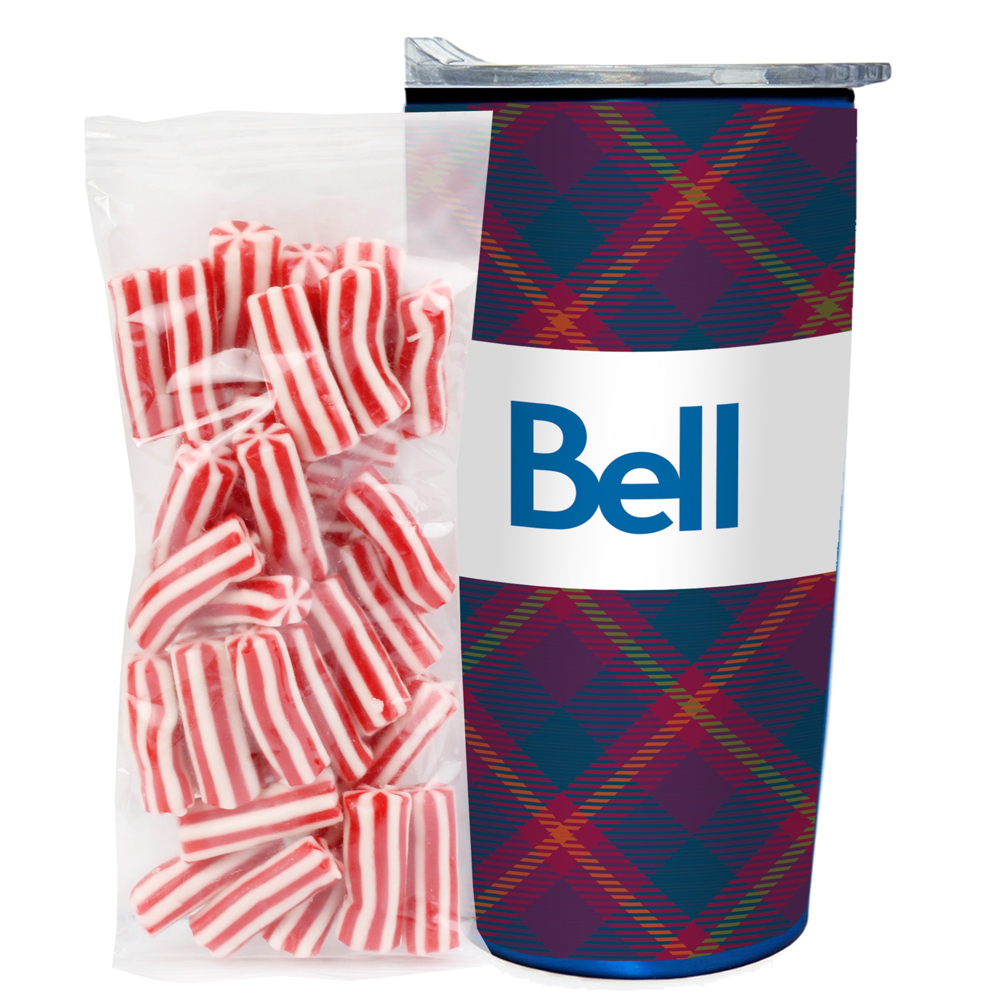 20 oz Straight Wall Tumbler w/ Plastic Liner with Holiday Fills