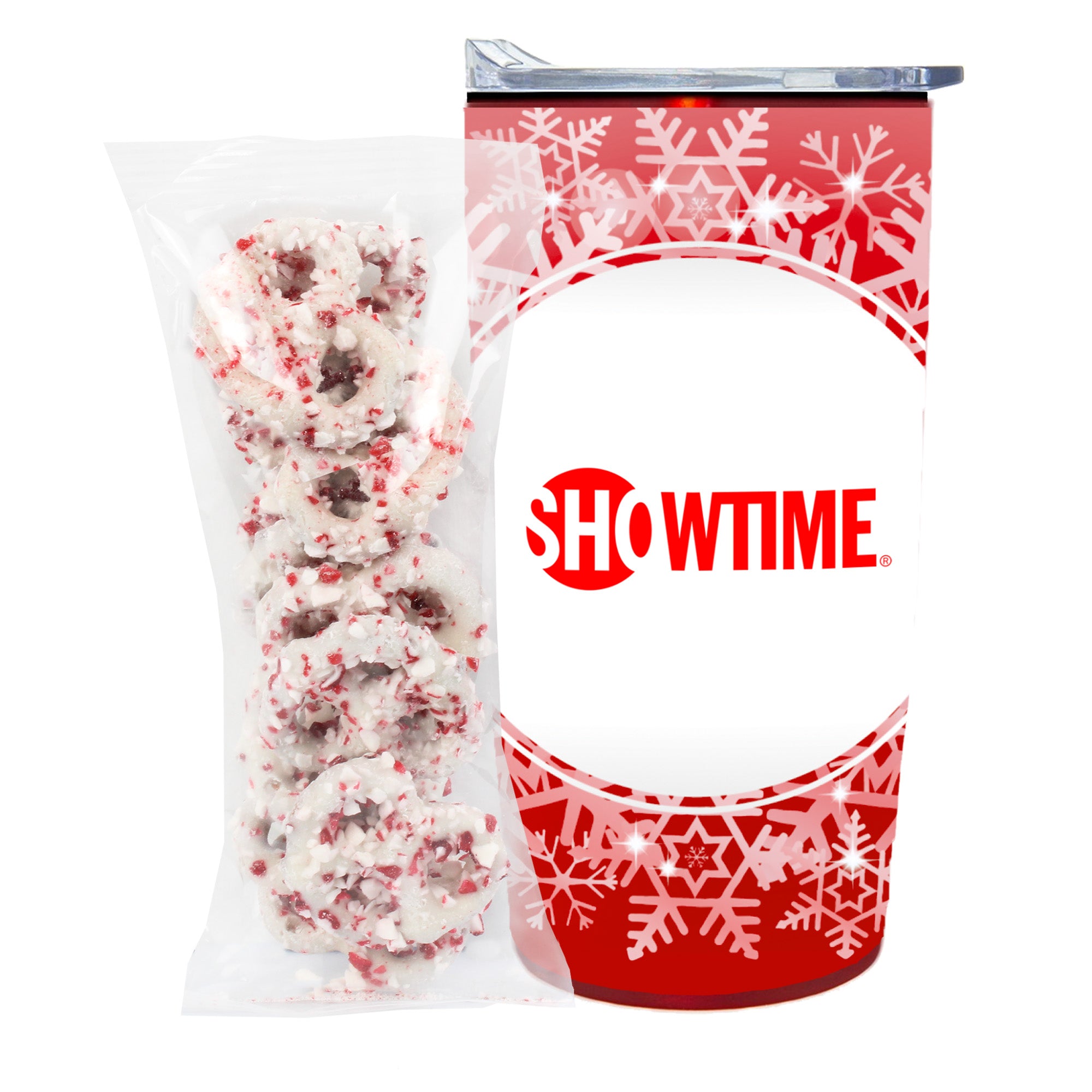 20 oz Straight Wall Tumbler w/ Plastic Liner with Holiday Fills