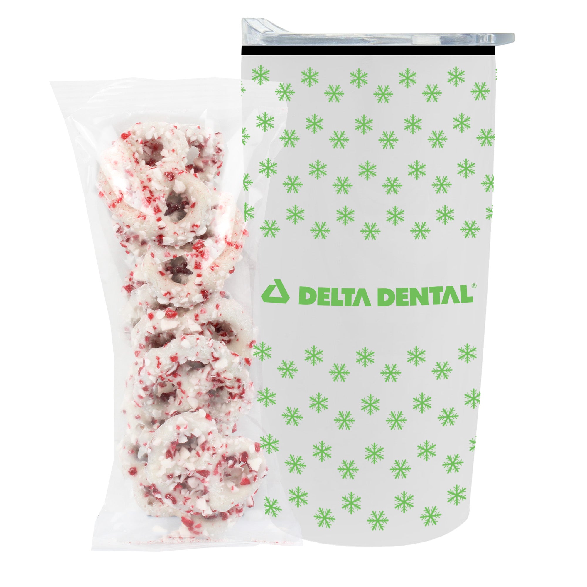 20 oz Straight Wall Tumbler w/ Plastic Liner with Holiday Fills