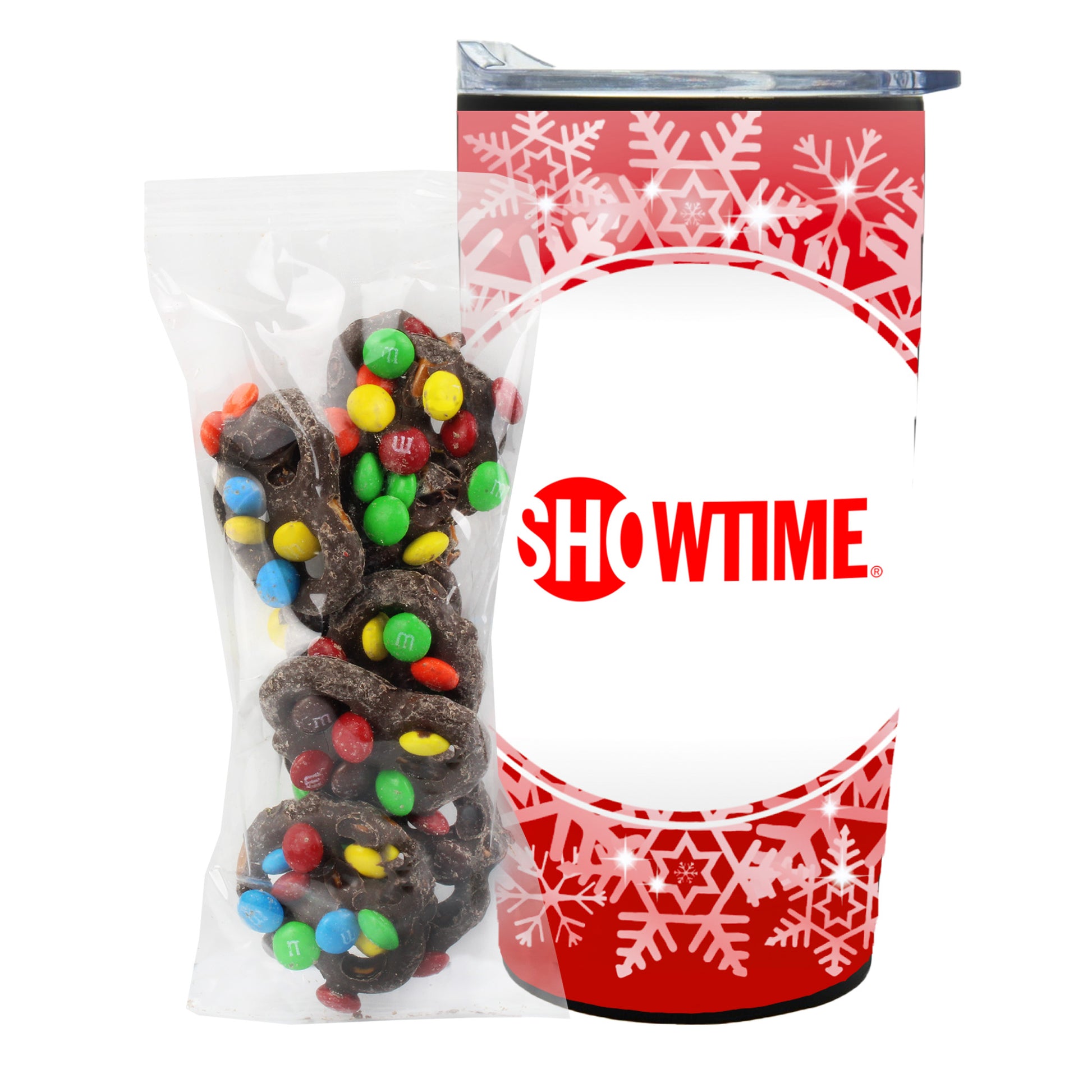 20 oz Straight Wall Tumbler w/ Plastic Liner with Holiday Fills