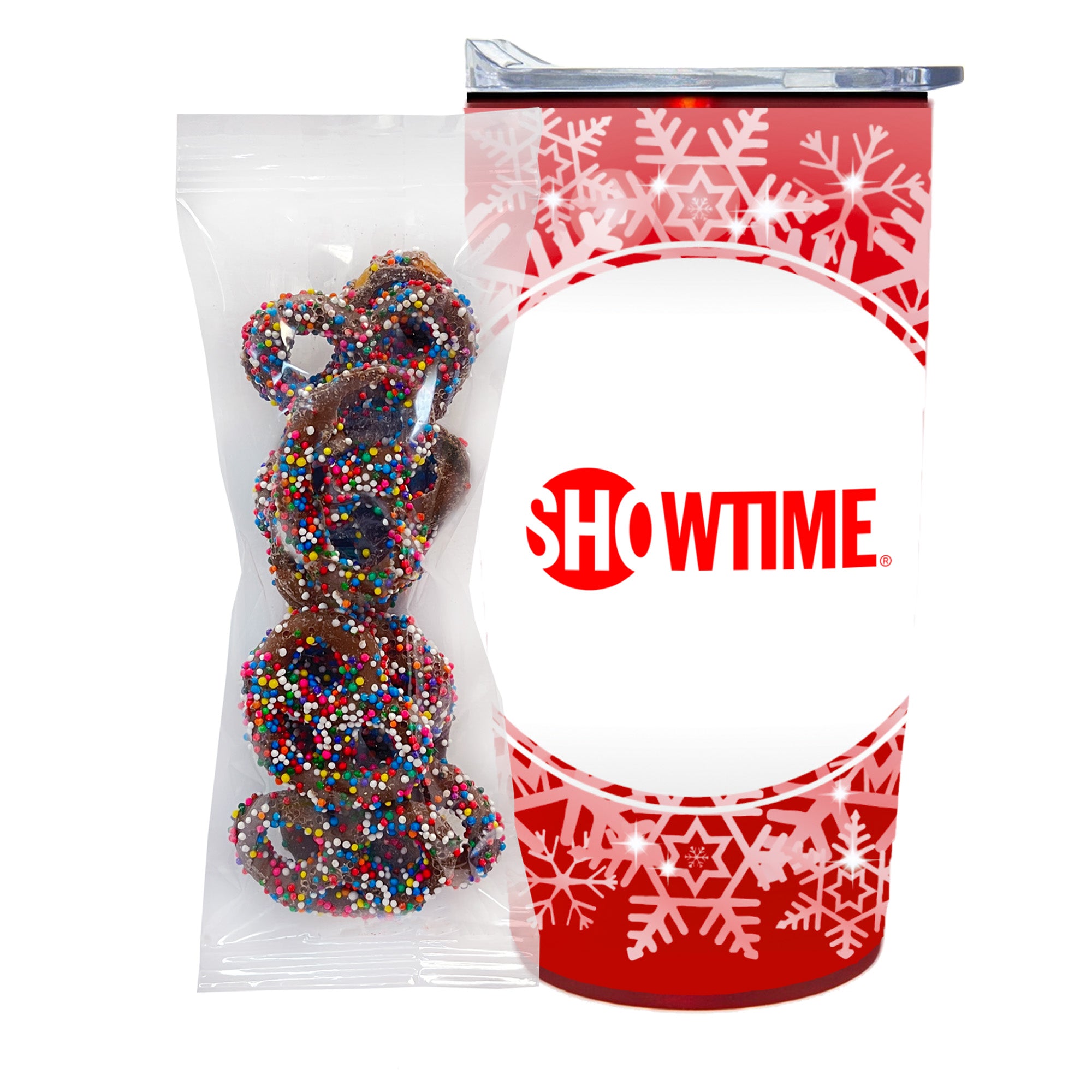 20 oz Straight Wall Tumbler w/ Plastic Liner with Holiday Fills