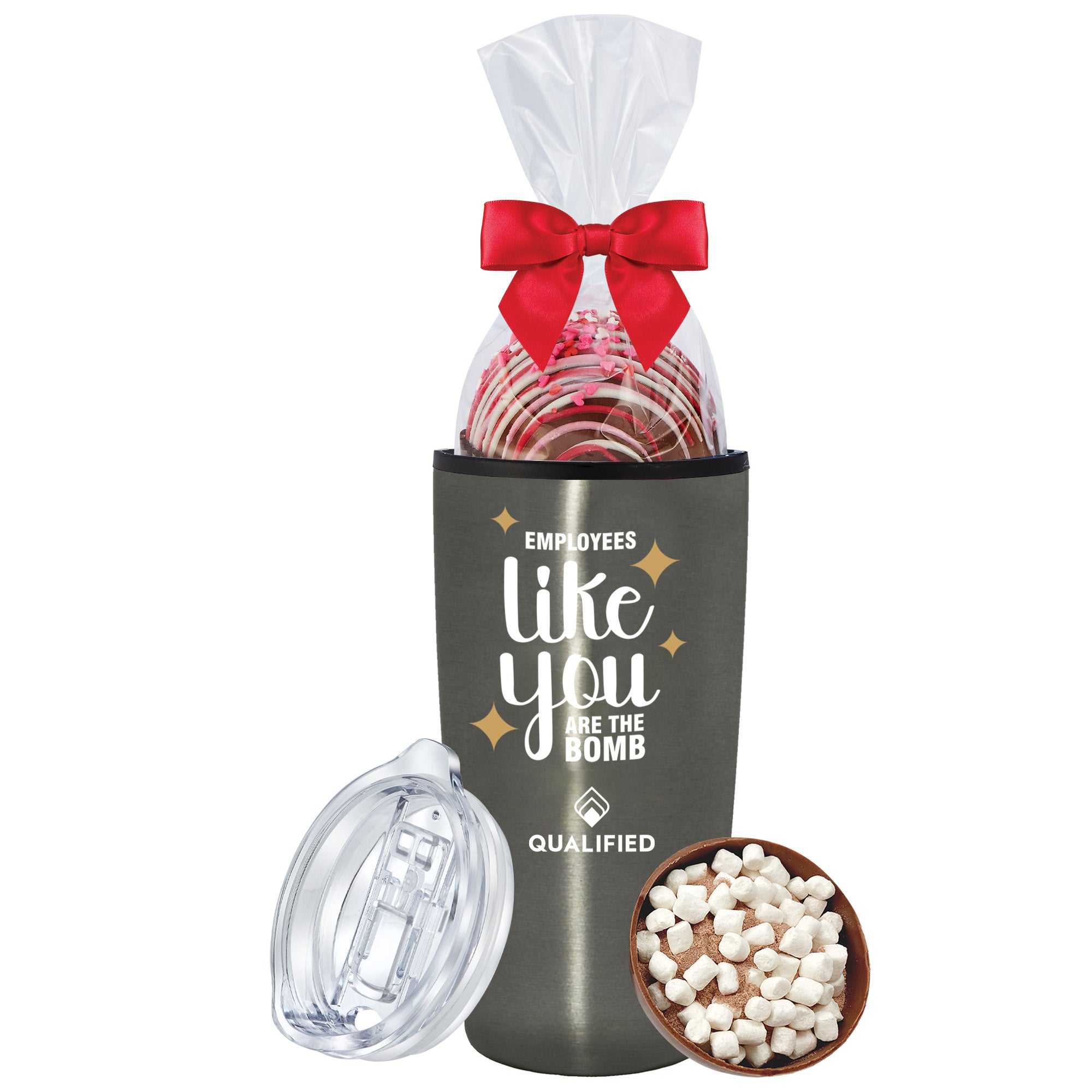 Valentine's 20 oz Straight Wall Tumbler w/ Plastic Liner with Fills