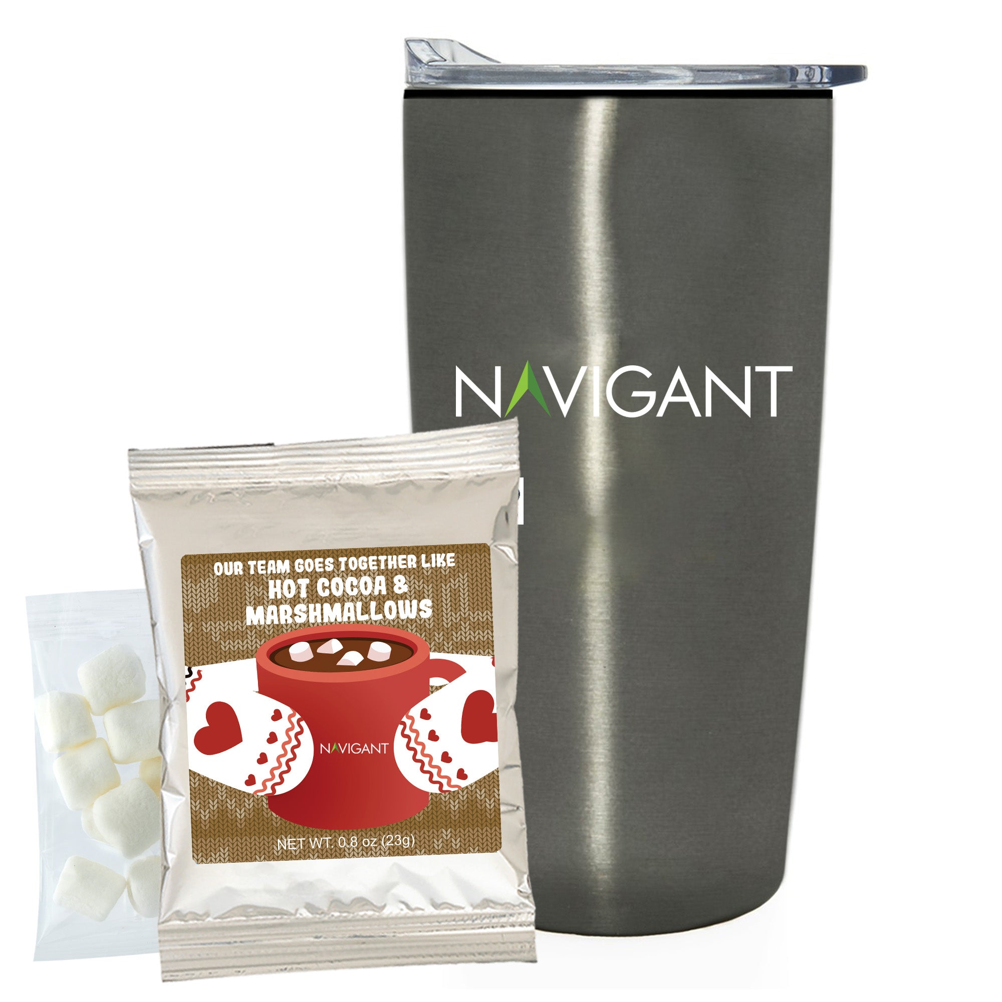 Valentine's 20 oz Straight Wall Tumbler w/ Plastic Liner with Fills