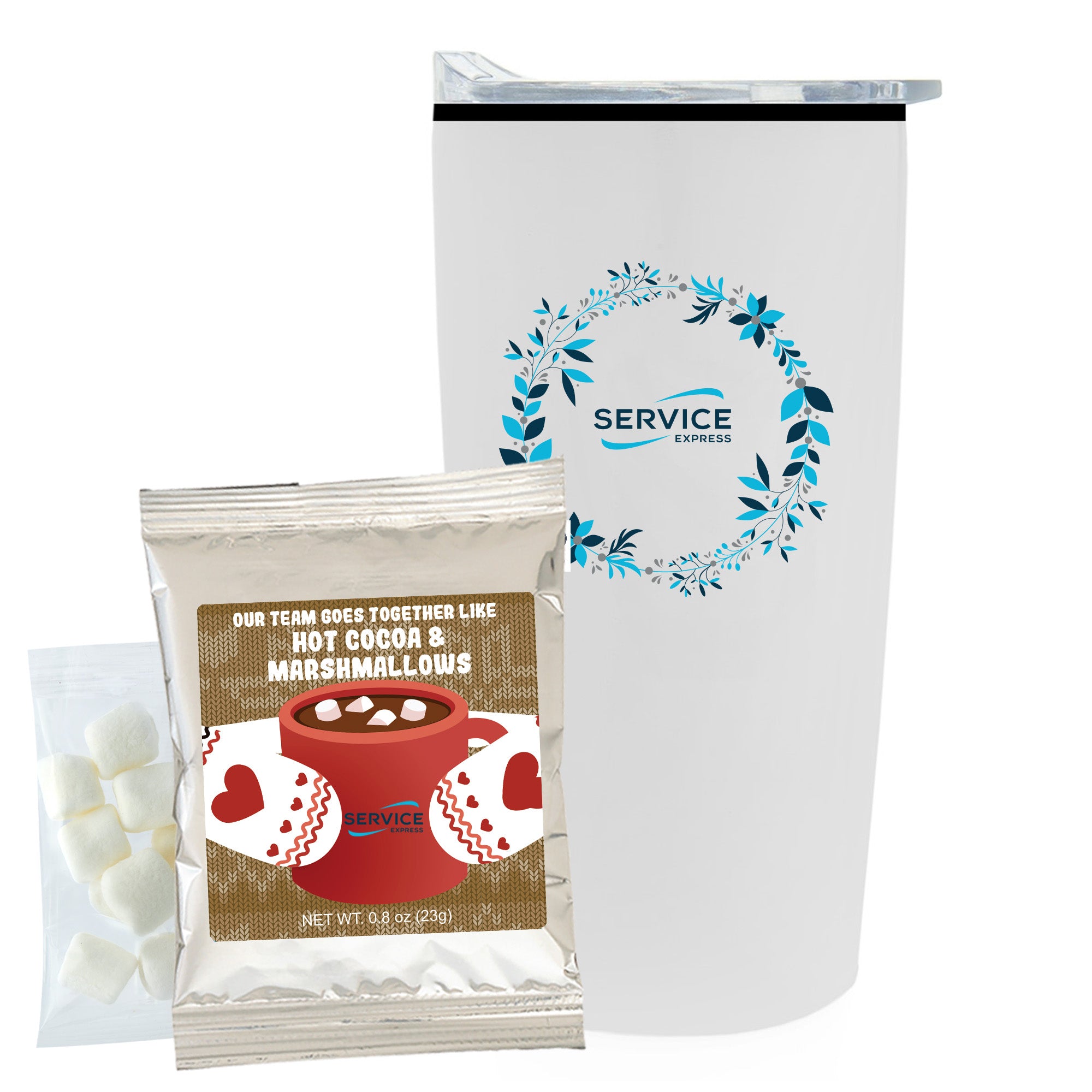 Valentine's 20 oz Straight Wall Tumbler w/ Plastic Liner with Fills