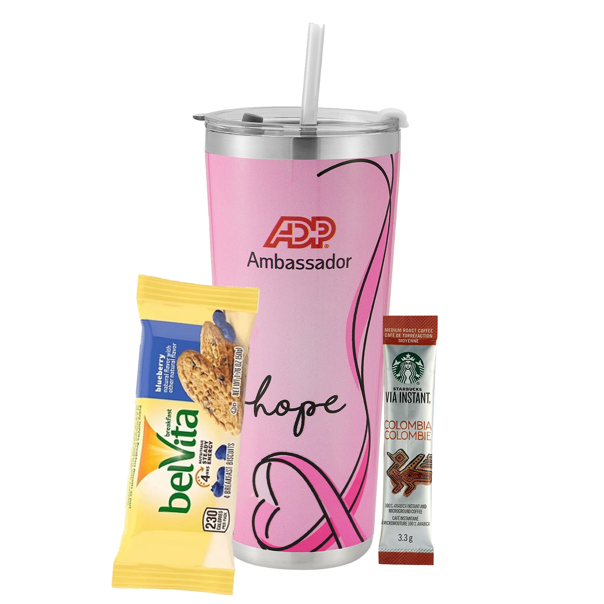 20 oz. Tumbler w/ Straw Gift Sets