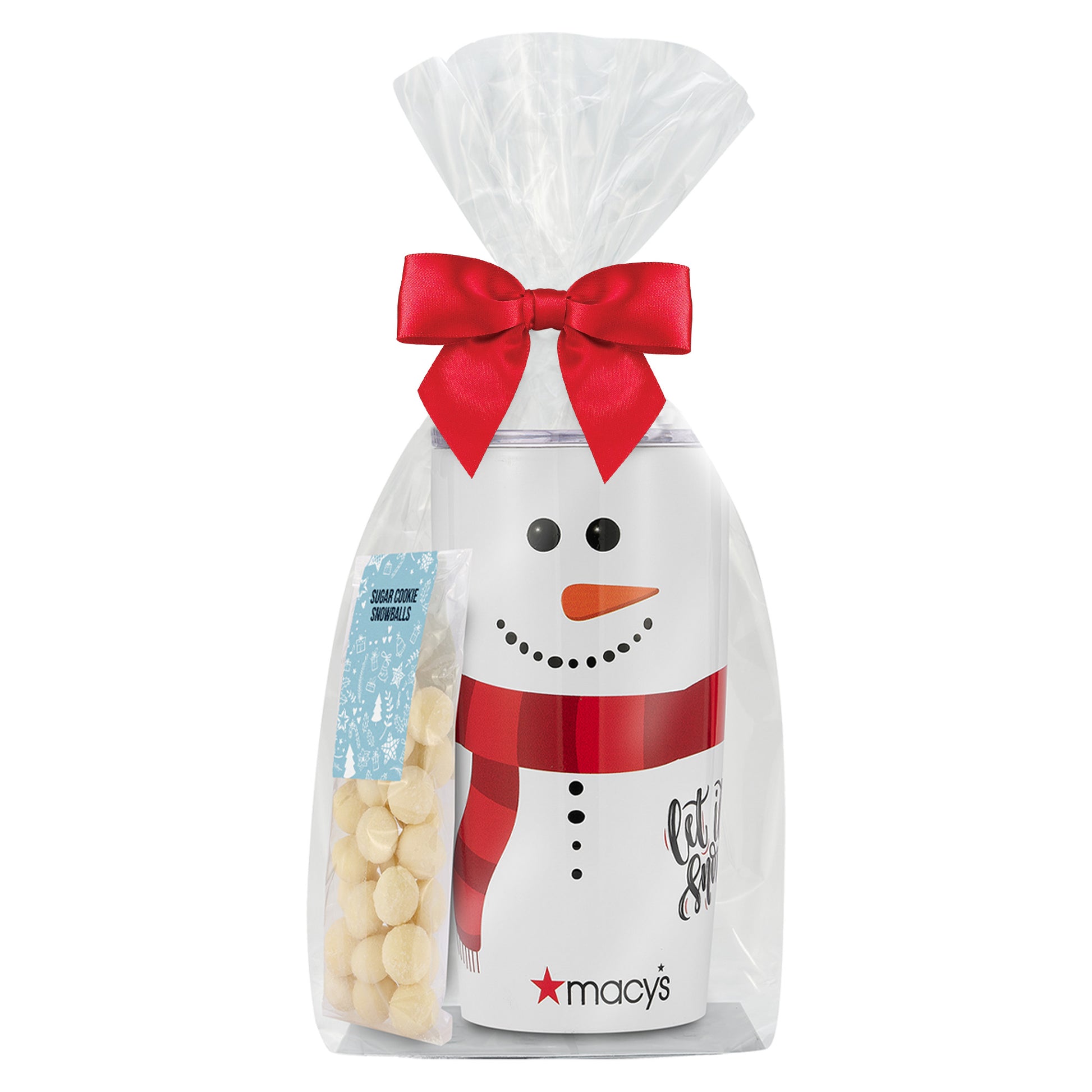Holiday Themed 20 oz Vacuum Sealed Straight Wall Tumbler Gift Sets