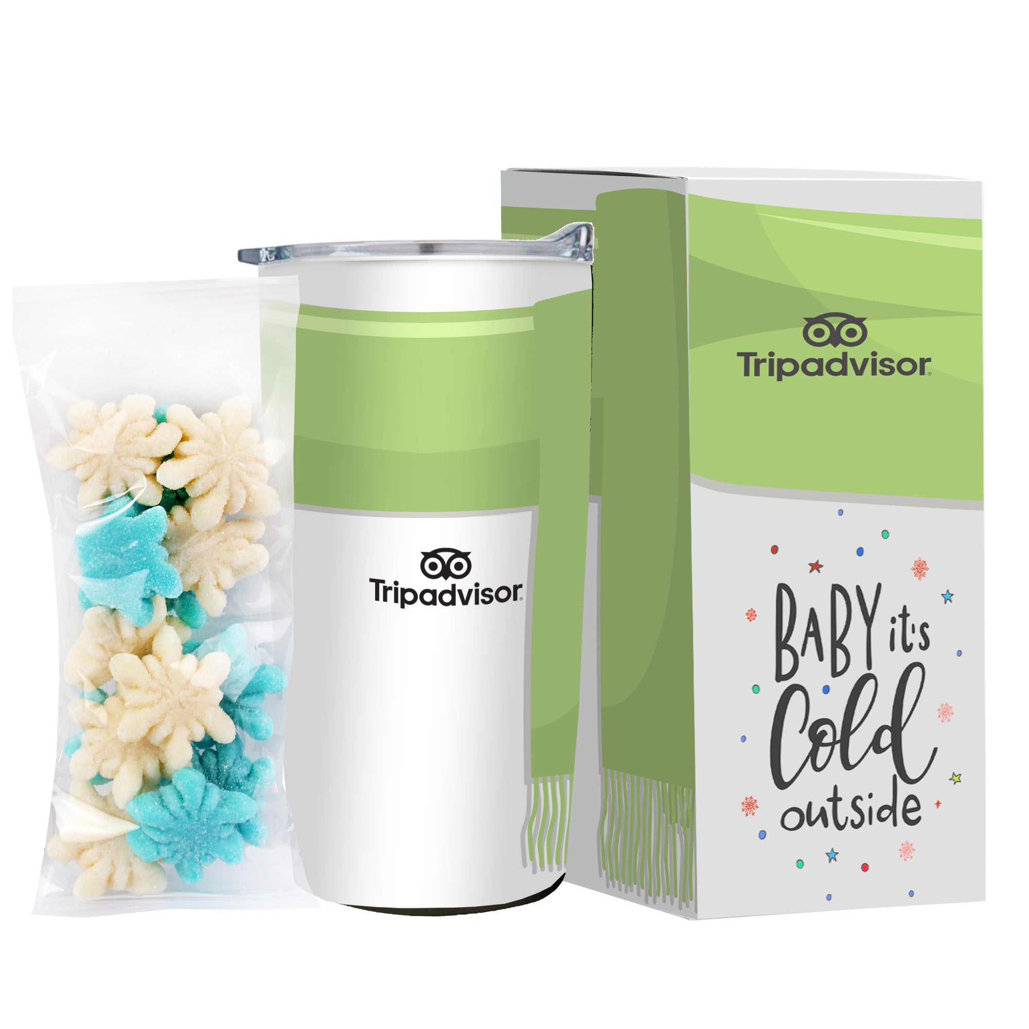 20 oz Vacuum Sealed Straight Wall Tumbler Gift Box Sets
