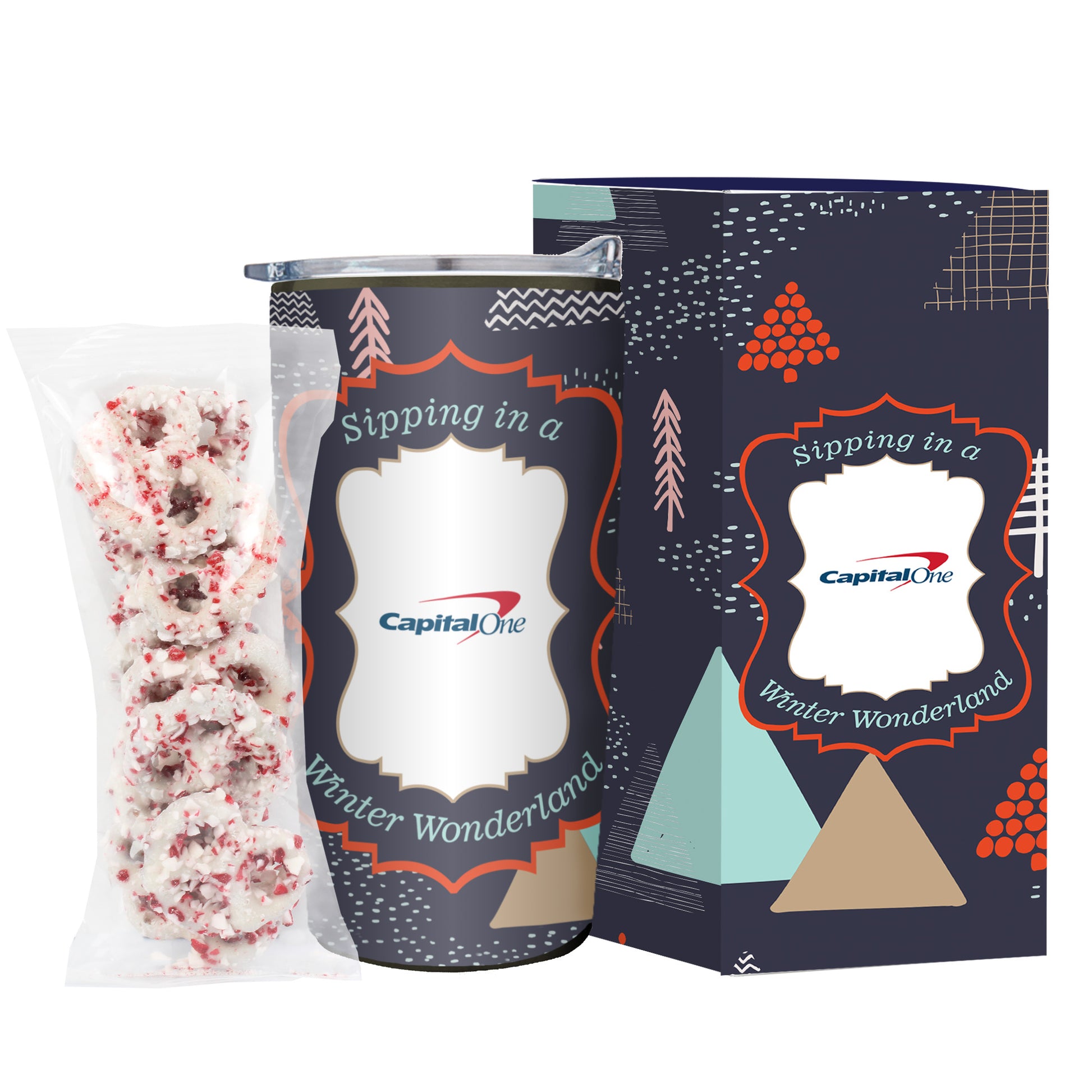 20 oz Vacuum Sealed Straight Wall Tumbler Gift Box Sets