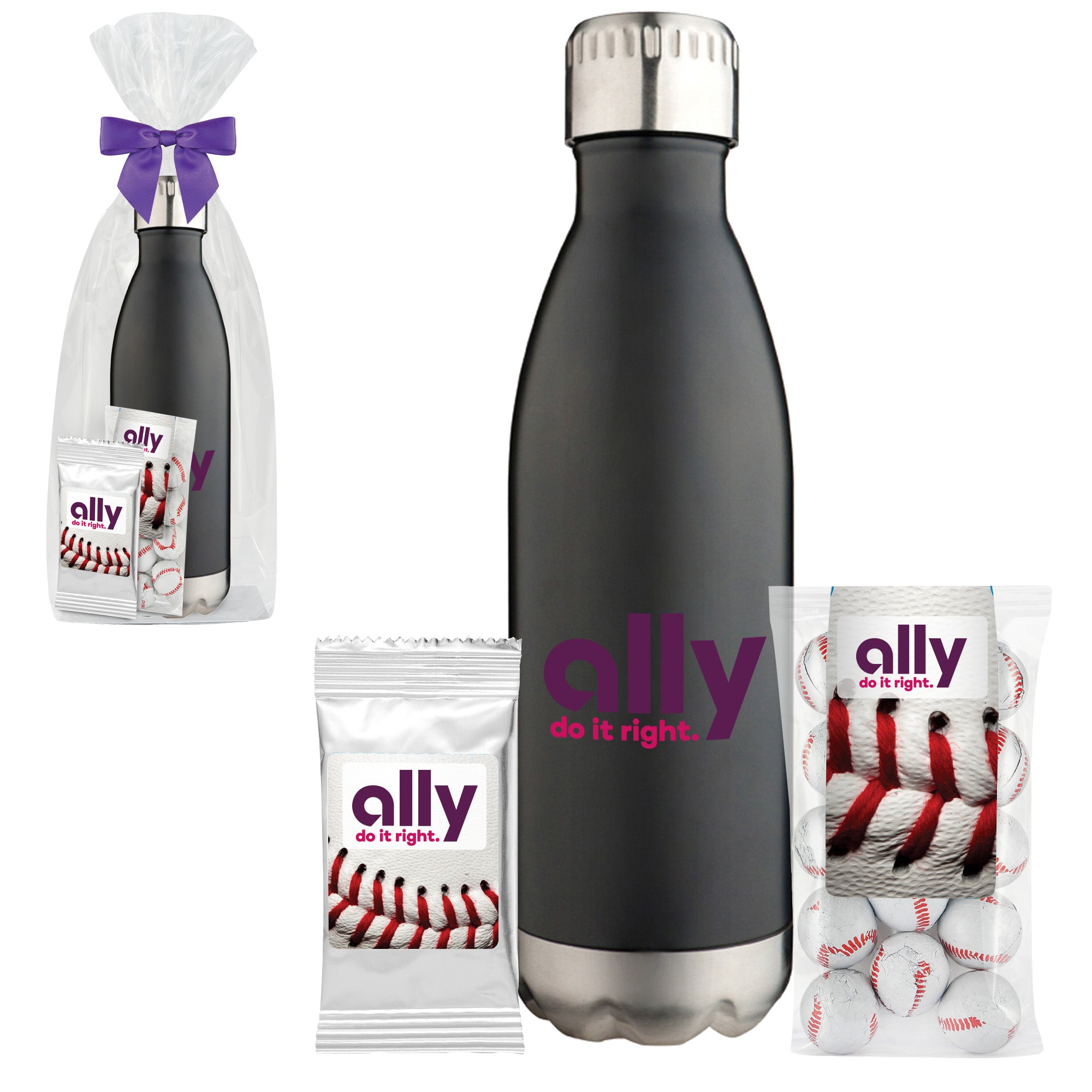 17 oz. Water Bottle Baseball & Gatorade® Gift Set