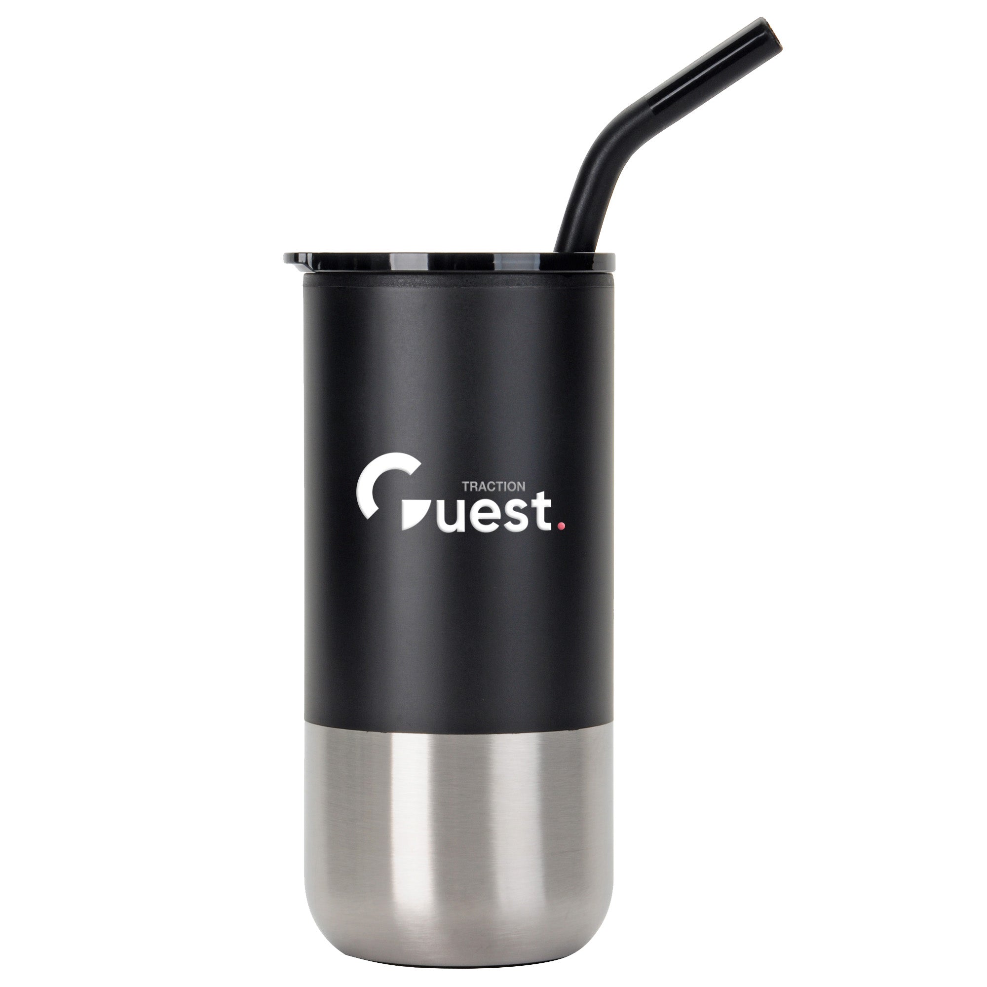Tumbler w/ Stainless Steel Straw - 16 oz.