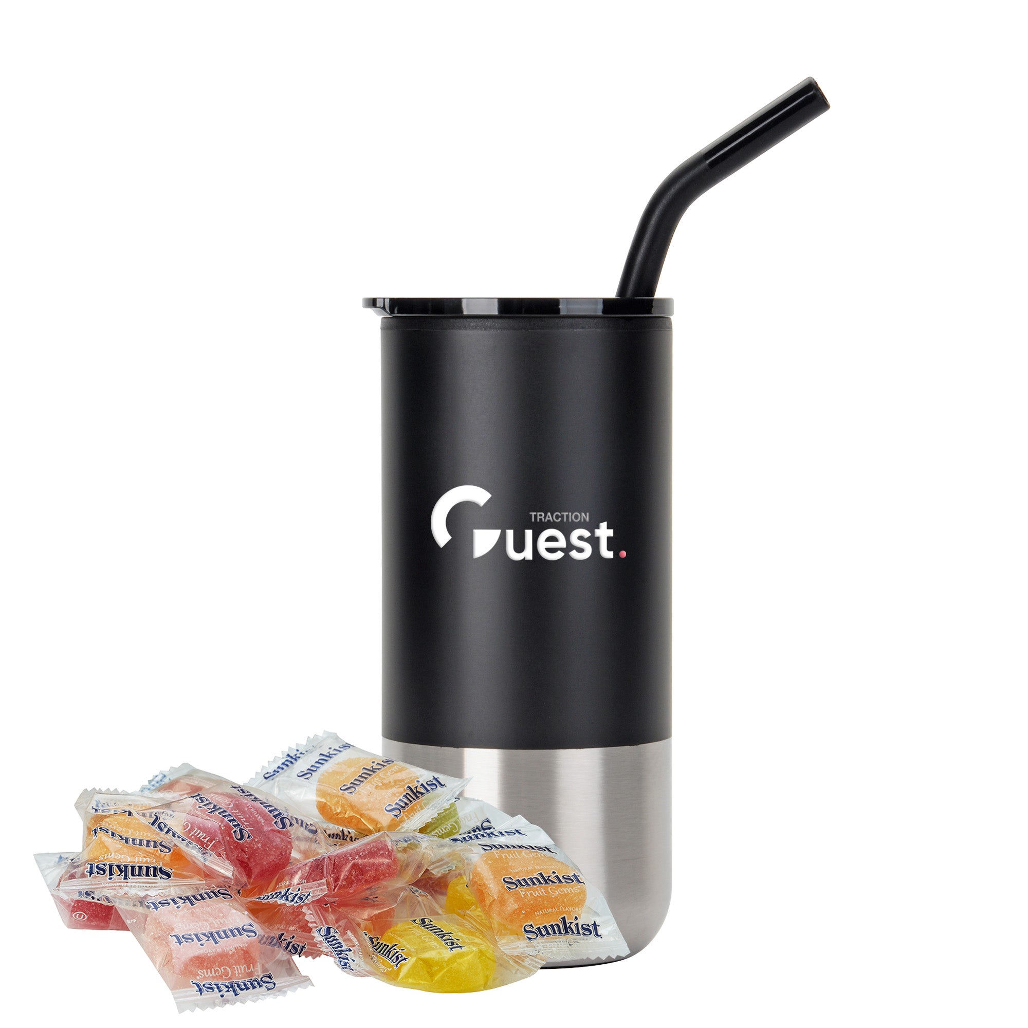 Tumbler w/ Stainless Steel Straw - 16 oz. Gift Sets